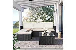 SUNLEI Patio Sectional Sofa: Transform Your Outdoor Oasis