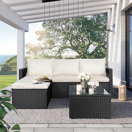 SUNLEI Patio Sectional Sofa: Transform Your Outdoor Oasis