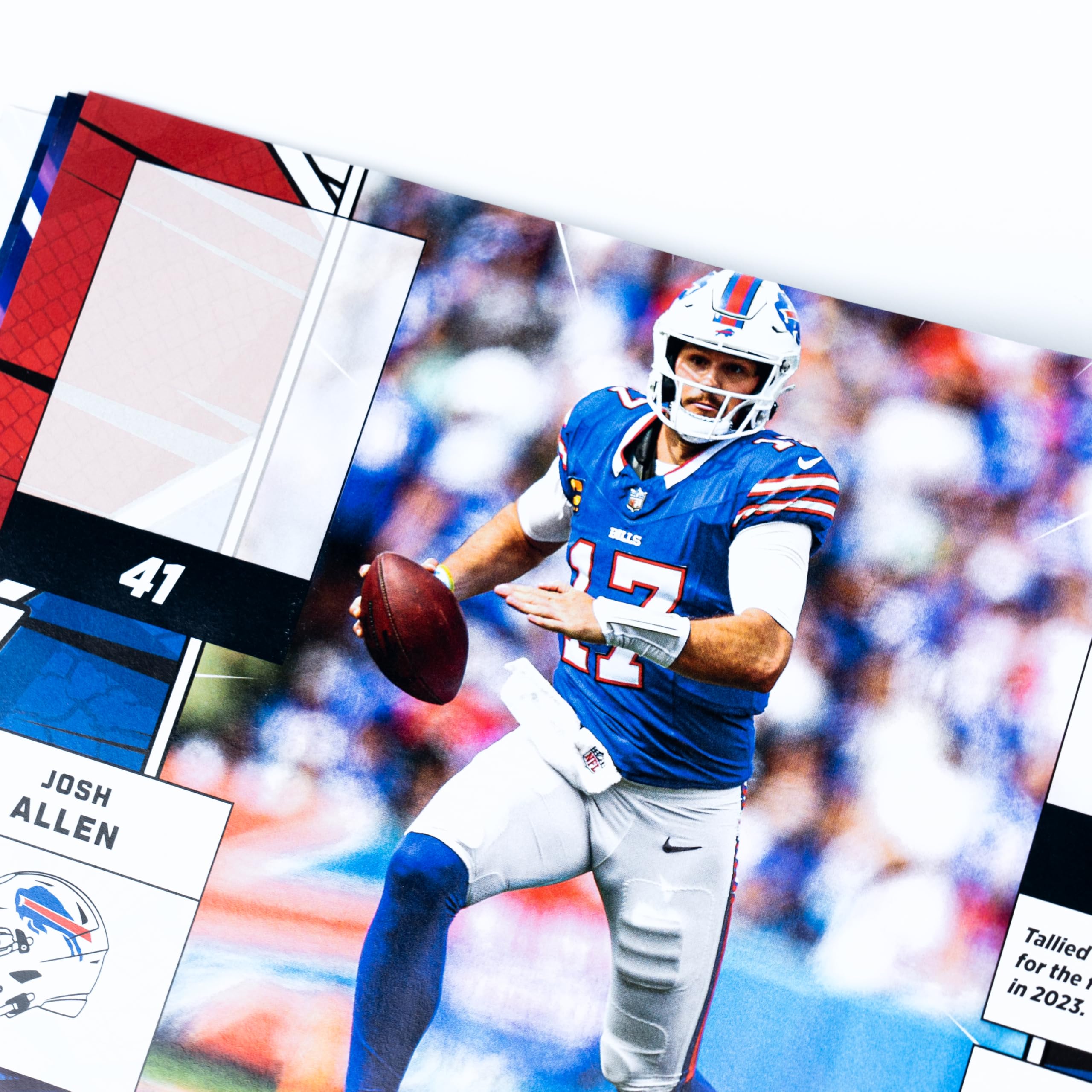 Panini 2024 NFL Sticker & Card Collection Display (50 Tütchen)