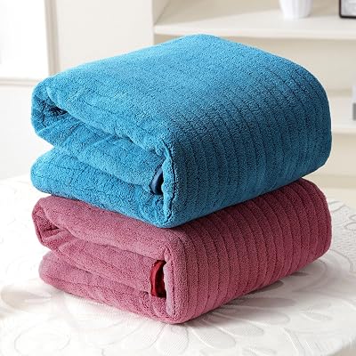 Story@Home Microfiber Bath Towels Large Size Set of 2