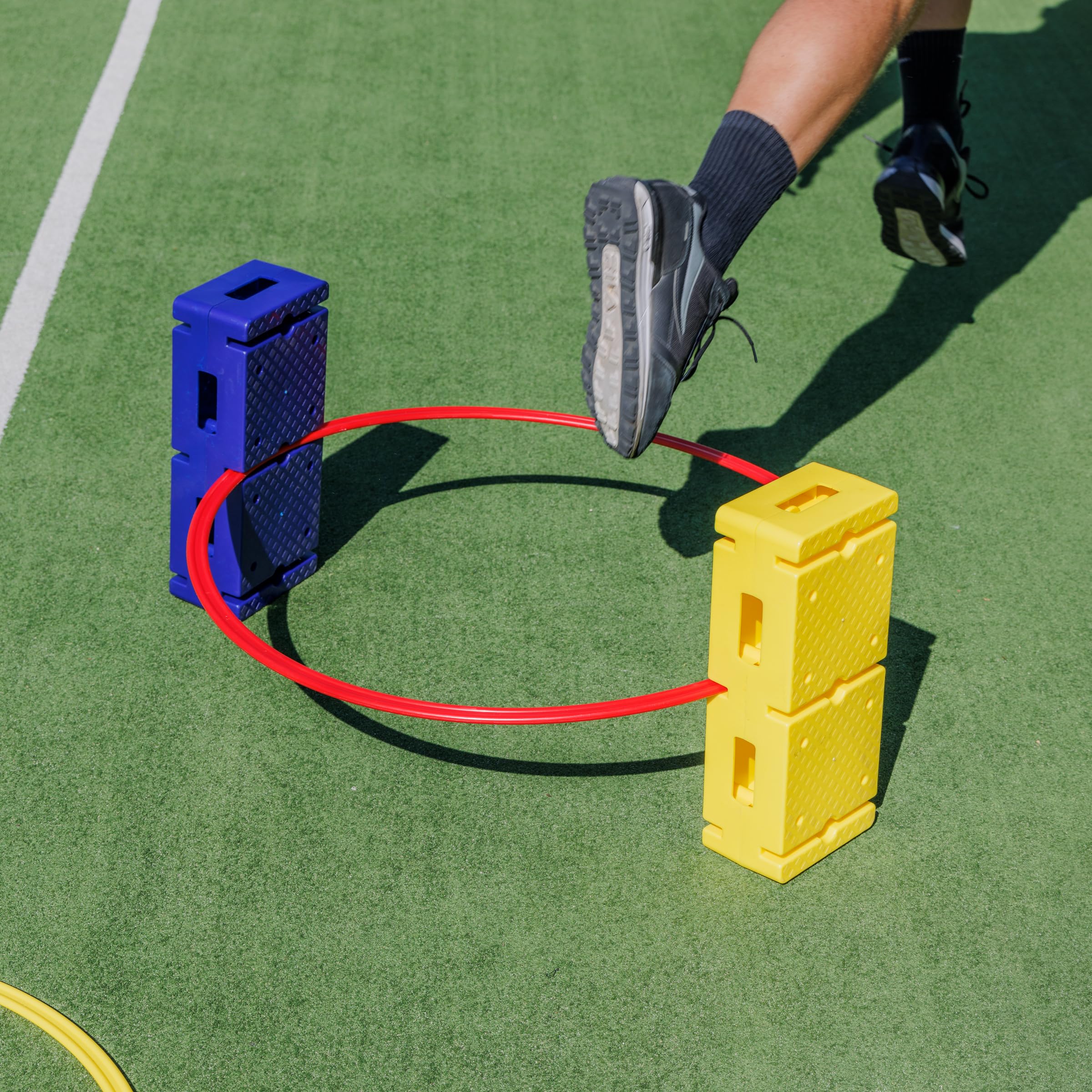 Kit Psicomotorio Modello B - Set 61 Pezzi per Attività Motoria per Bambini | Gioco da Esterno Include Aste, Coni, Cerchi e Accessori, Materiale Atossico, Ideale per Sviluppo Fisico, Attività Creativa