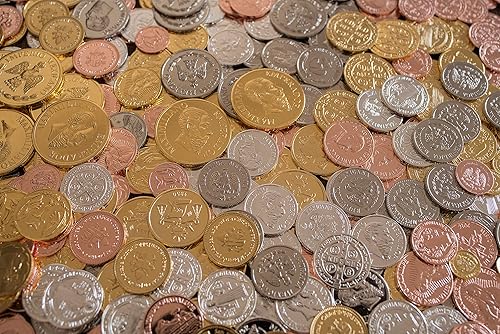 Miniatura 5 de NH Monedas de unidad de boda chapadas en plata con bandeja y caja del tesoro, recuerdos clásicos de ceremonia de Arras, hermoso juego de regalo