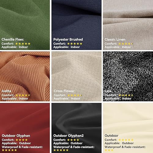 Miniatura 4 de Millsilo Cojín de banco personalizado, cojines de banco duraderos para muebles de interior y exterior, tamaño personalizadocolorformatelatubería