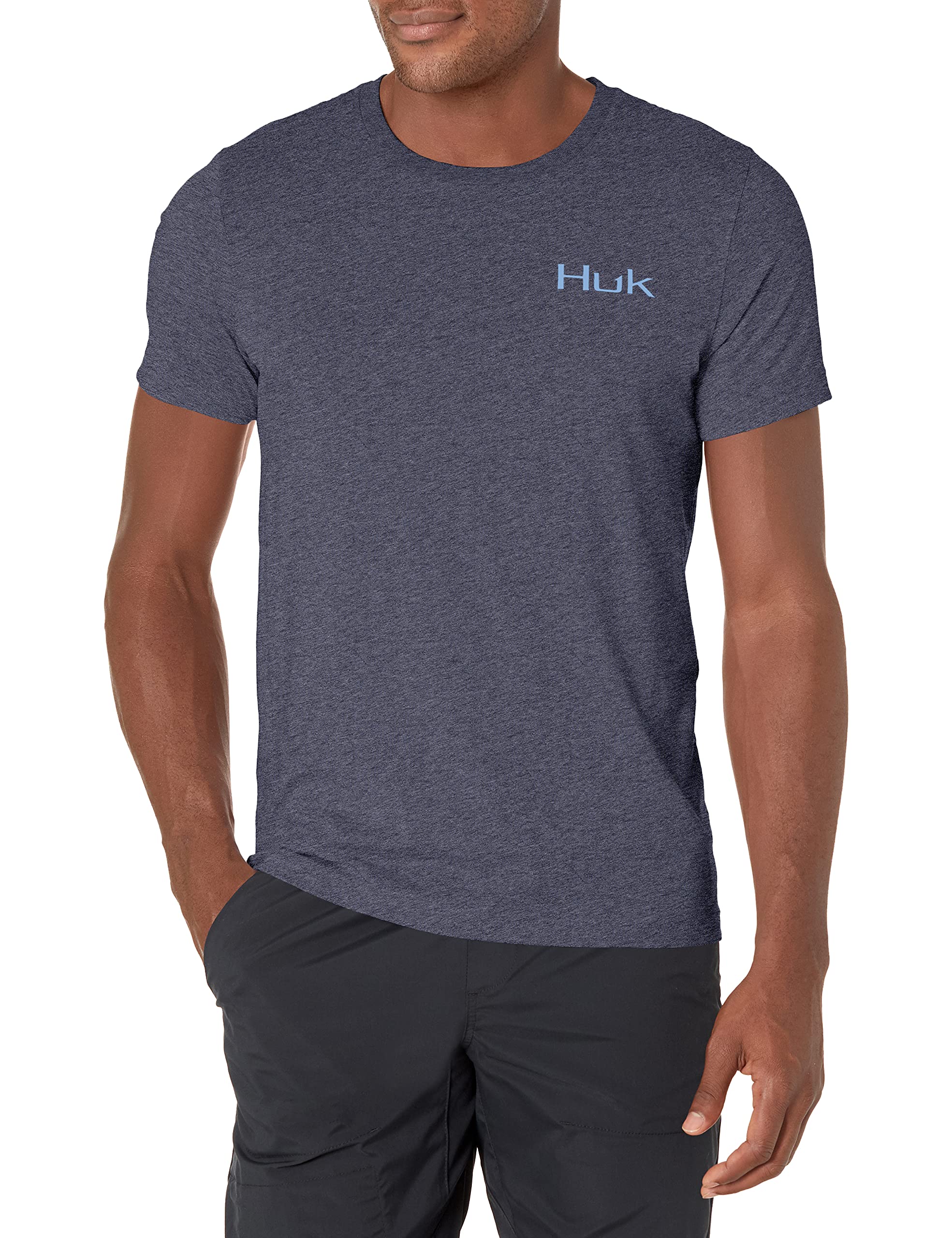 HUK Mens Performance Fishing Logo Tee, Short Sleeve T-Shirt for Men — view 105
