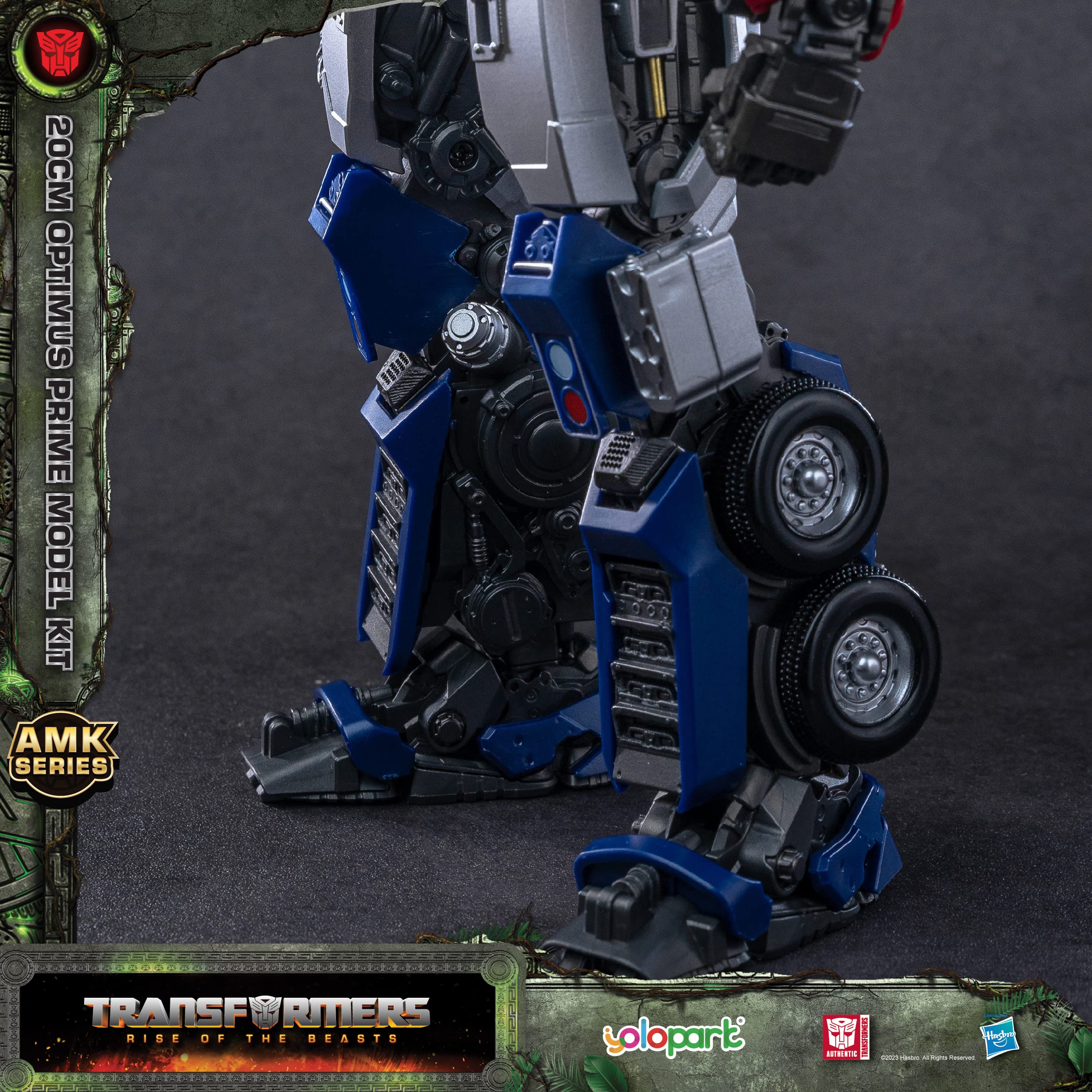 YOLOPARK Optimus Prime Transformers Giocattolo, Rise of The Beasts Action Figure, 7,87 Pollice Bumblebee Model Kit