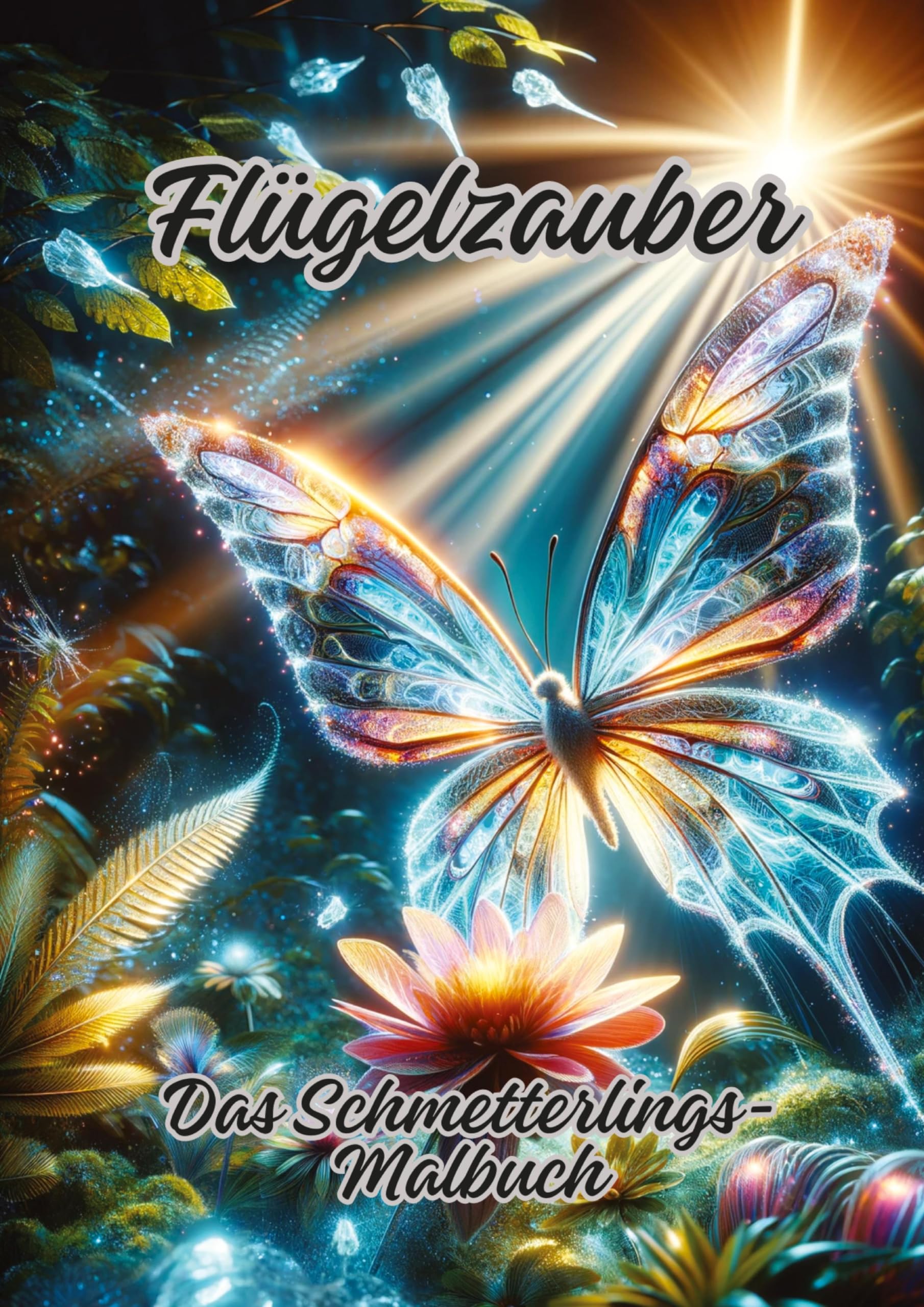 Flügelzauber: Das Schmetterlings-Malbuch