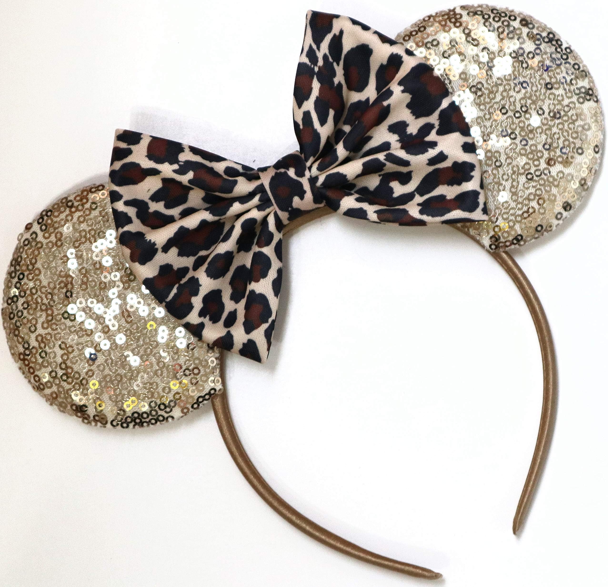 Leopard & Cheetah Mickey & Minnie Ears - Lion King & Animal Kingdom Themed