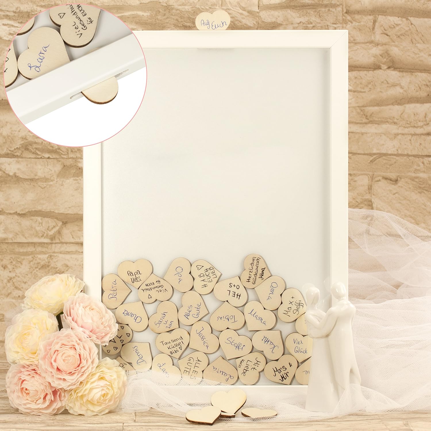 Geschenke 24 Guest Book Matrimonio Alternativo I Personalizzabile I