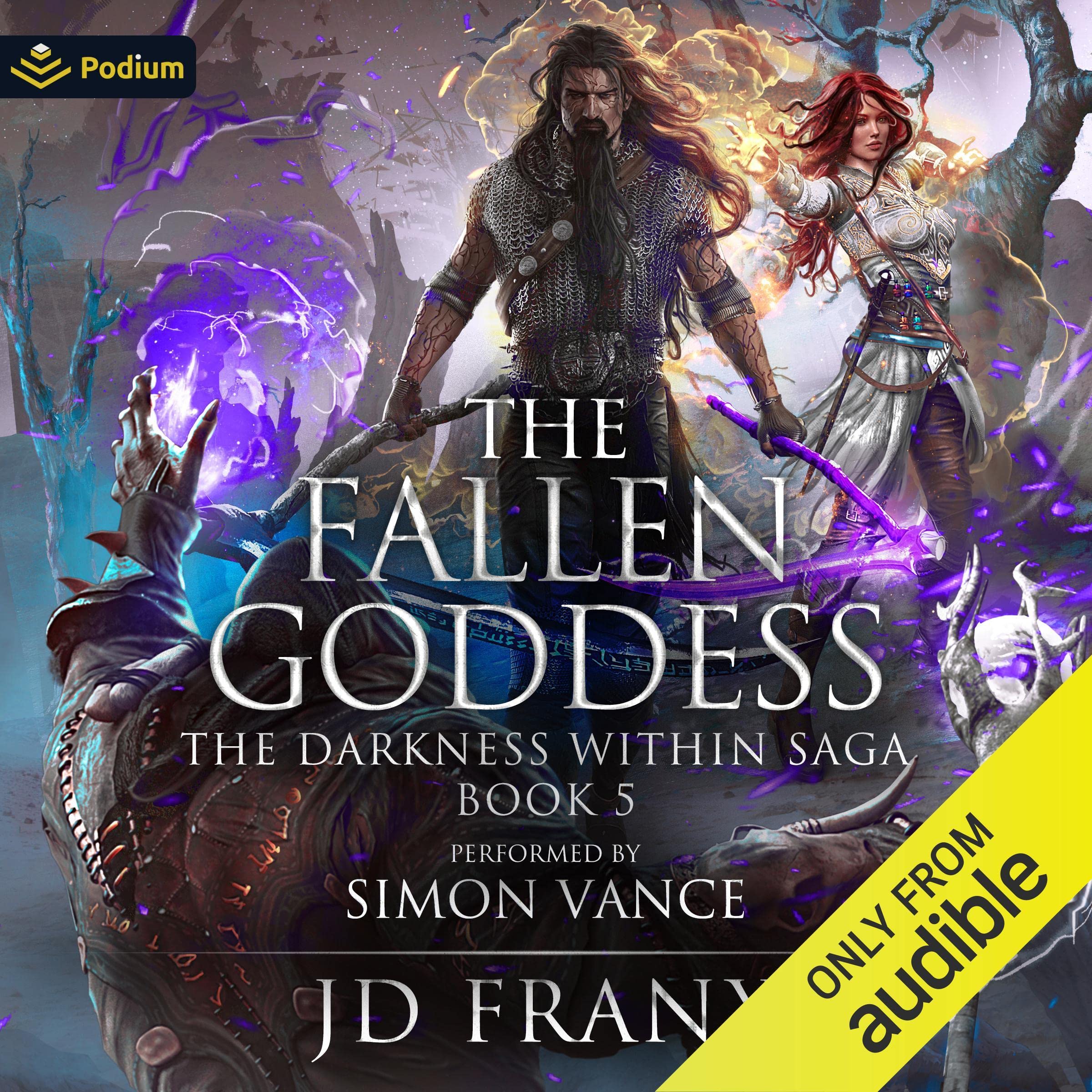 Cover art for The Fallen Goddess