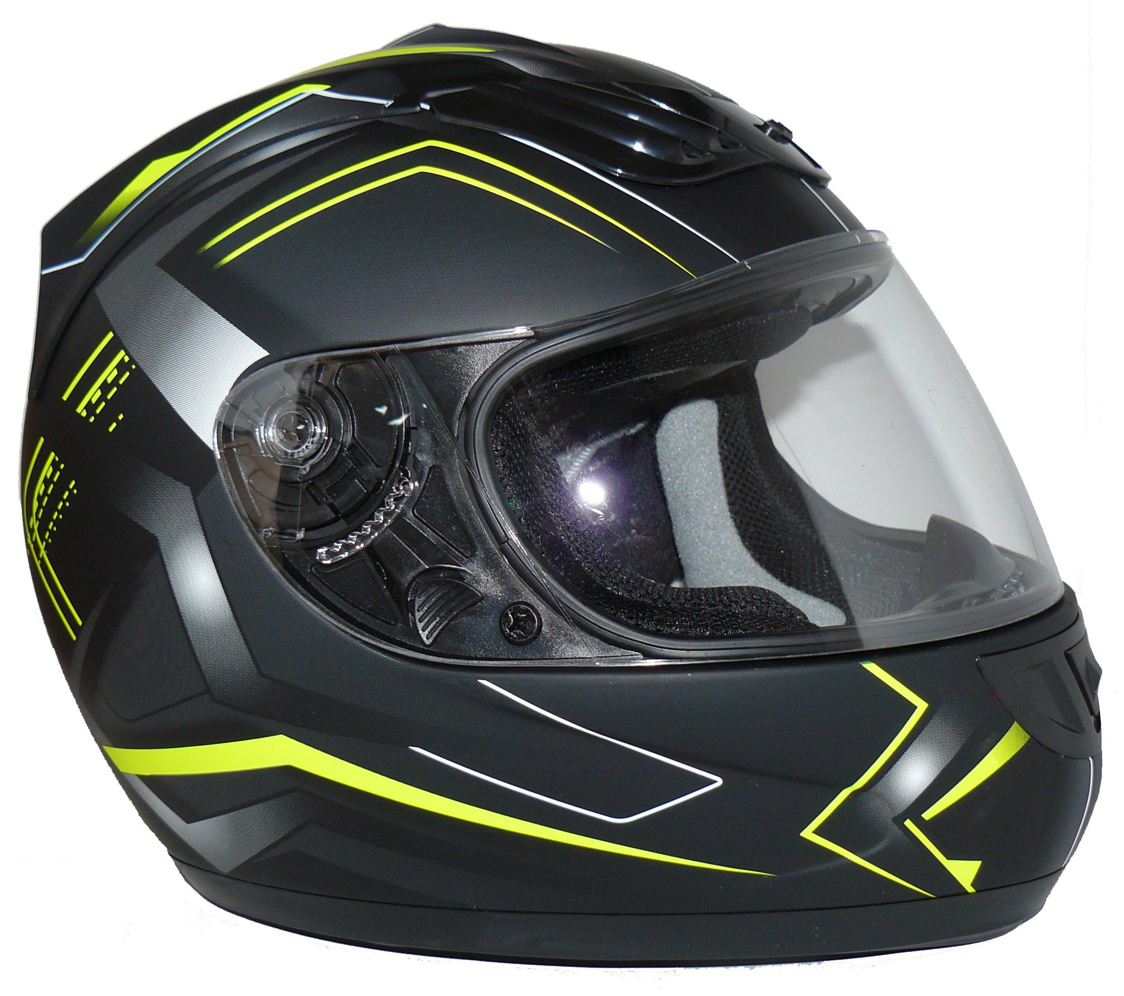 Protéger Porter un casque H510 Flèche noir mat / jaune fluo - S