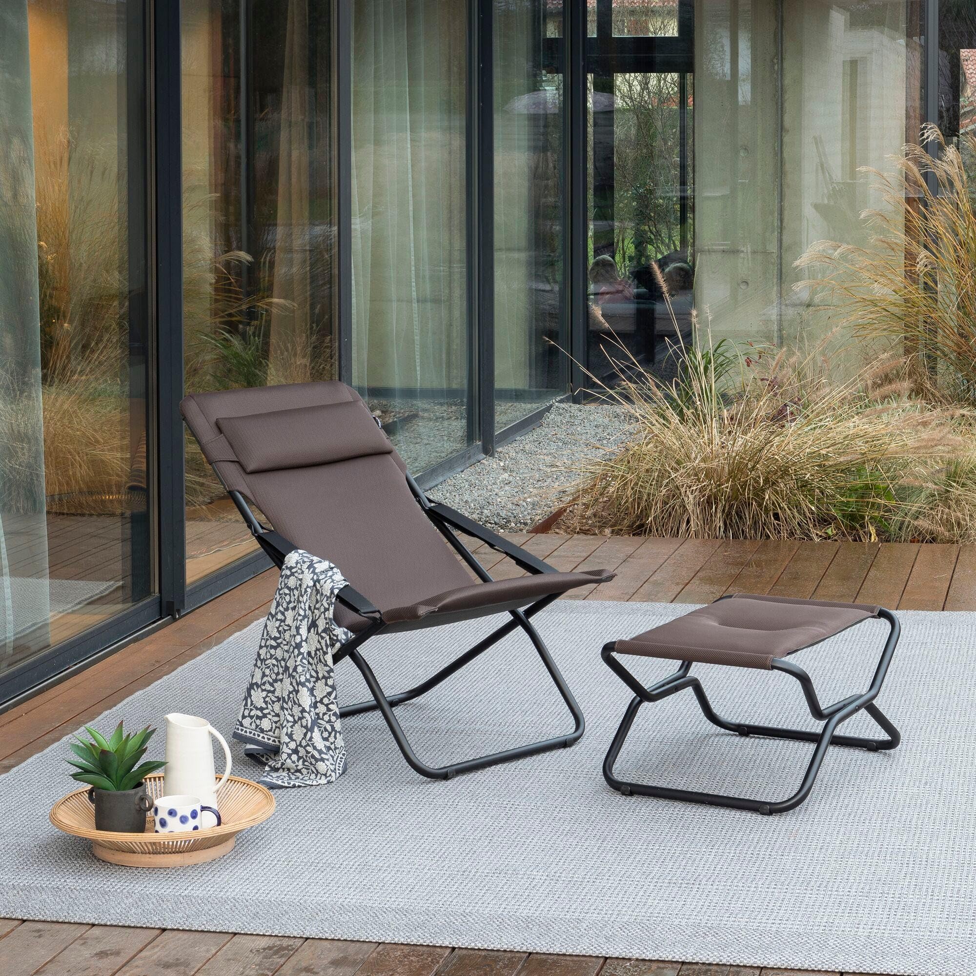 Lafuma Mobilier Leżak składany, regulowany, Transabed, Air Comfort, taupe, LFM2865-7057