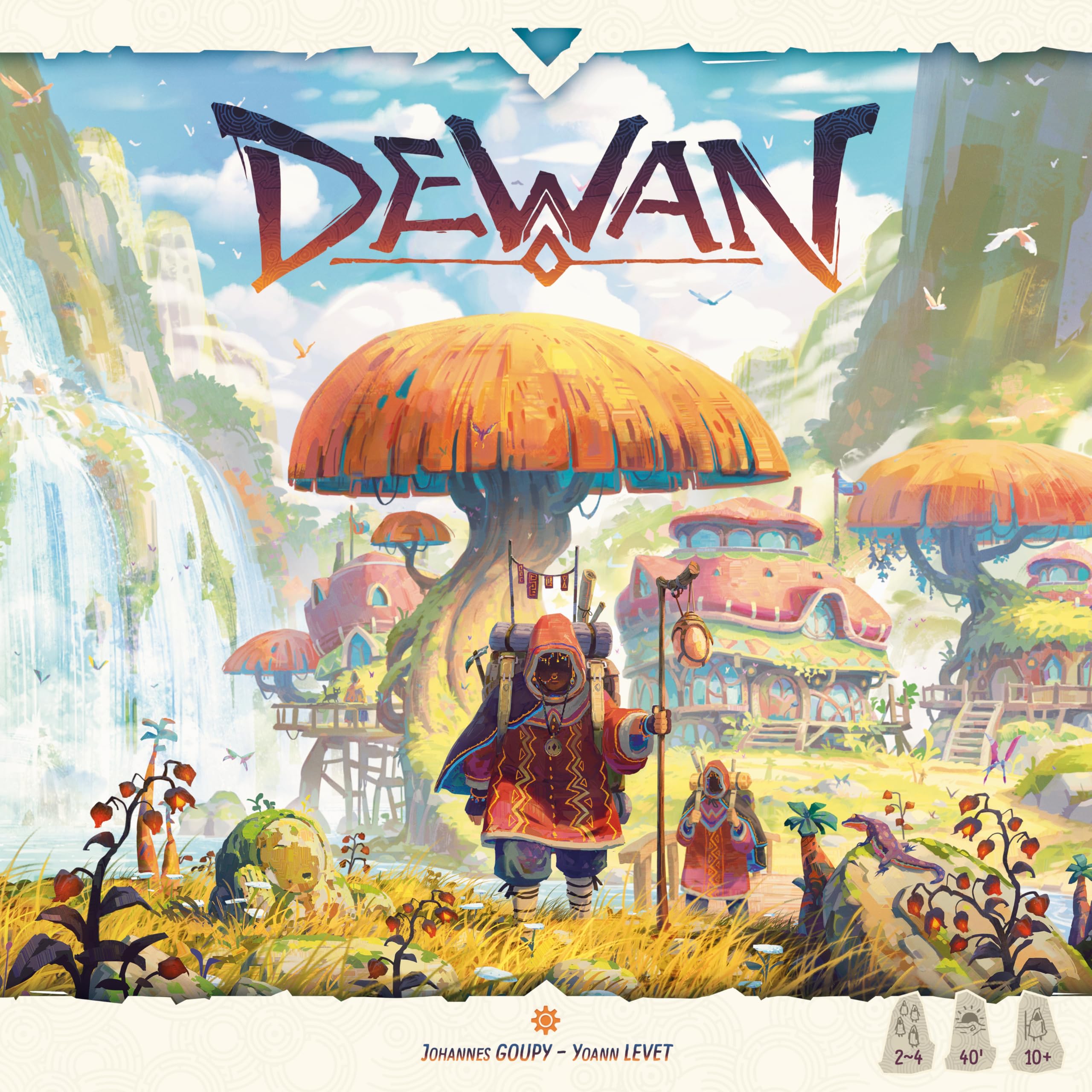 Asmodee - Dewan - Space Cowboys - Jeu de Société stratégique