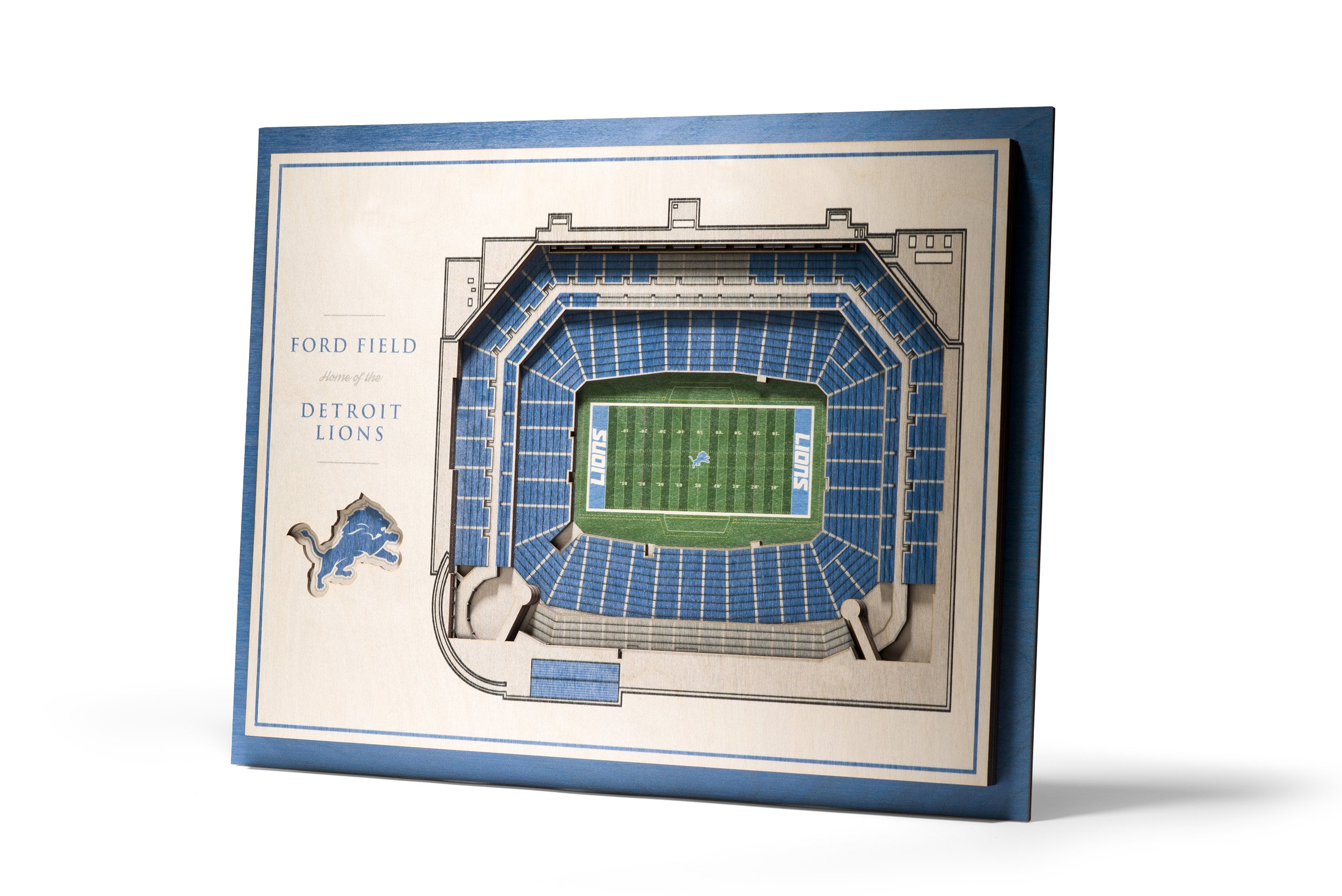 YouTheFan NFL 5-Layer StadiumView Wall Art