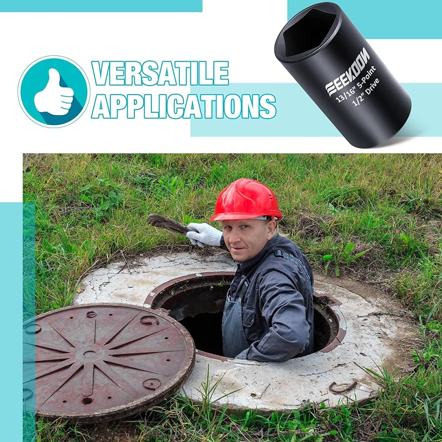 Amazon.com: Feekoon Penta Socket With 1/2