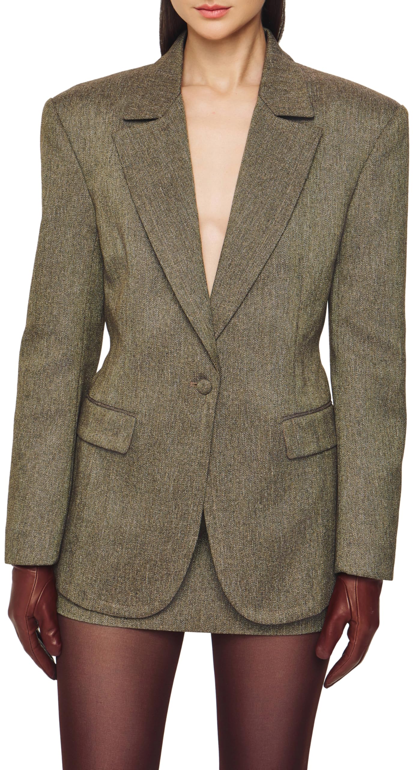 Ronny Kobo Womens Birch Blazer