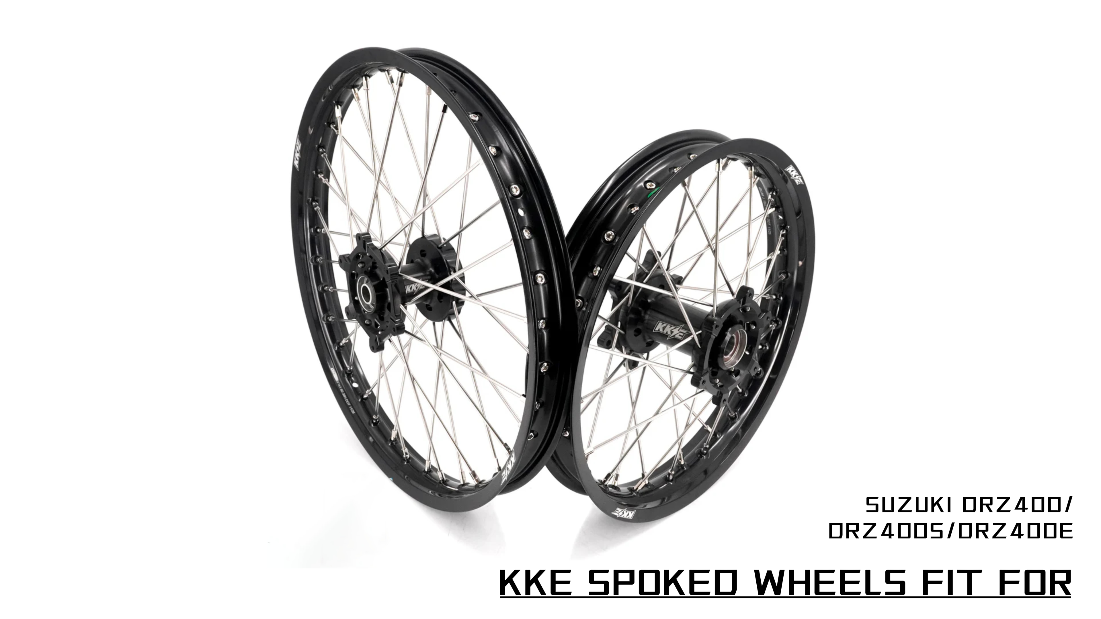 Amazon.com: KKE 21/18 Wheels for Suzuki DRZ400 2000-2004 DRZ400E