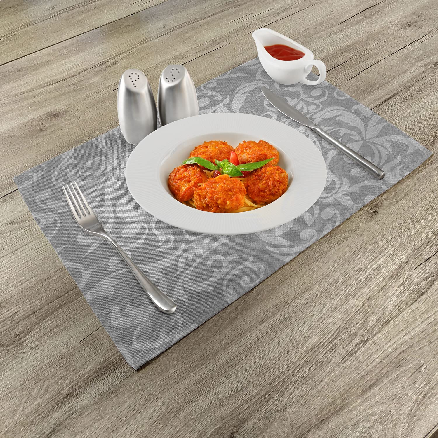 Victorian Printed Cotton Mats Set 4 【公式通販】