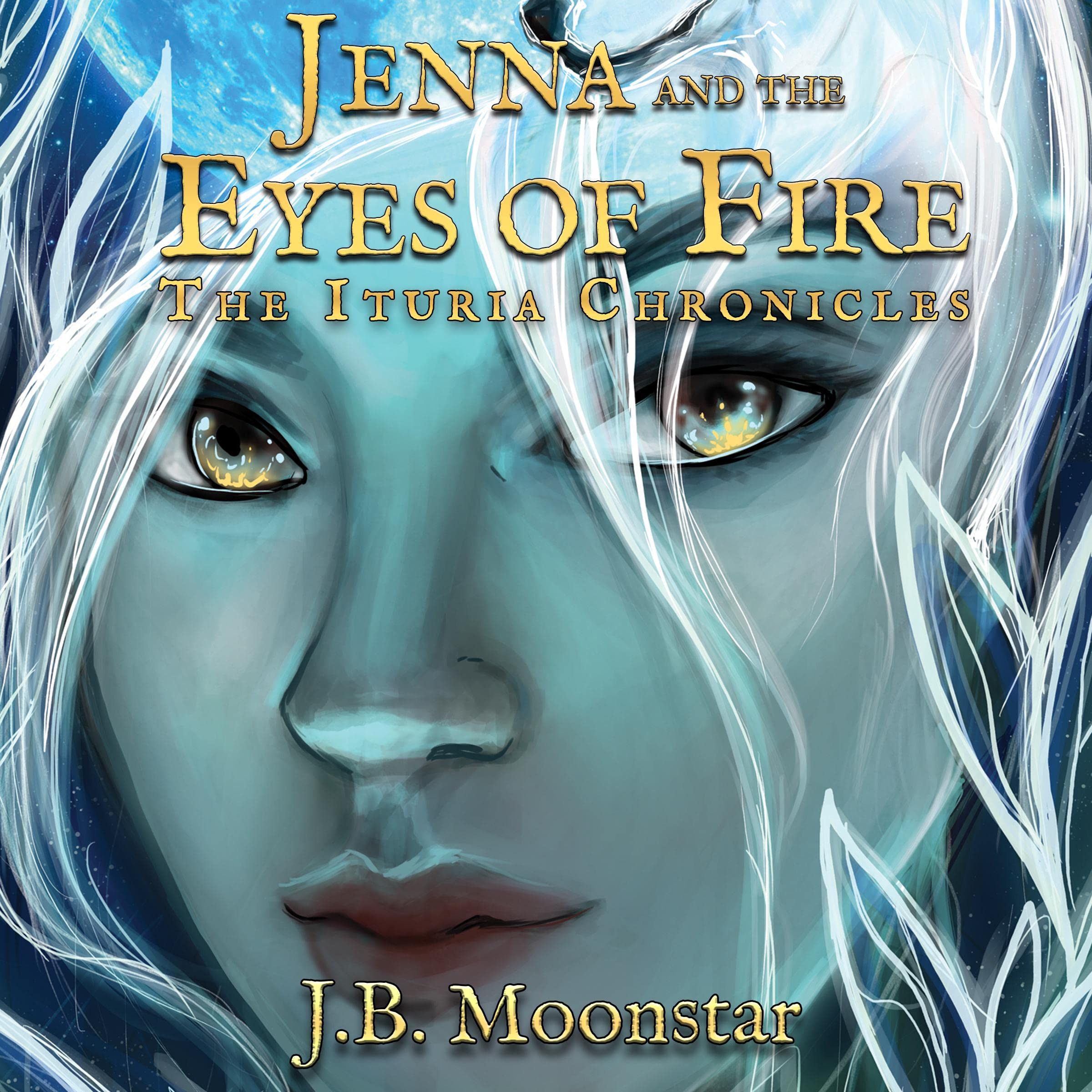 Cover art for Jenna and the Eyes of Fire