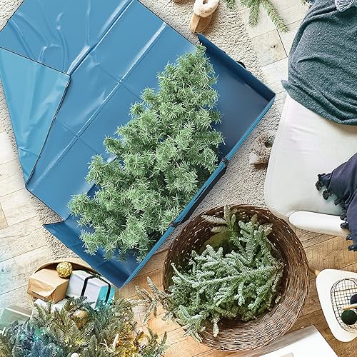 Miniatura 4 de StorageBud Paquete de 3 bolsas de almacenamiento para árbol de Navidad, se adapta a árboles artificiales desmontados de hasta 7.5 pies de alto, con