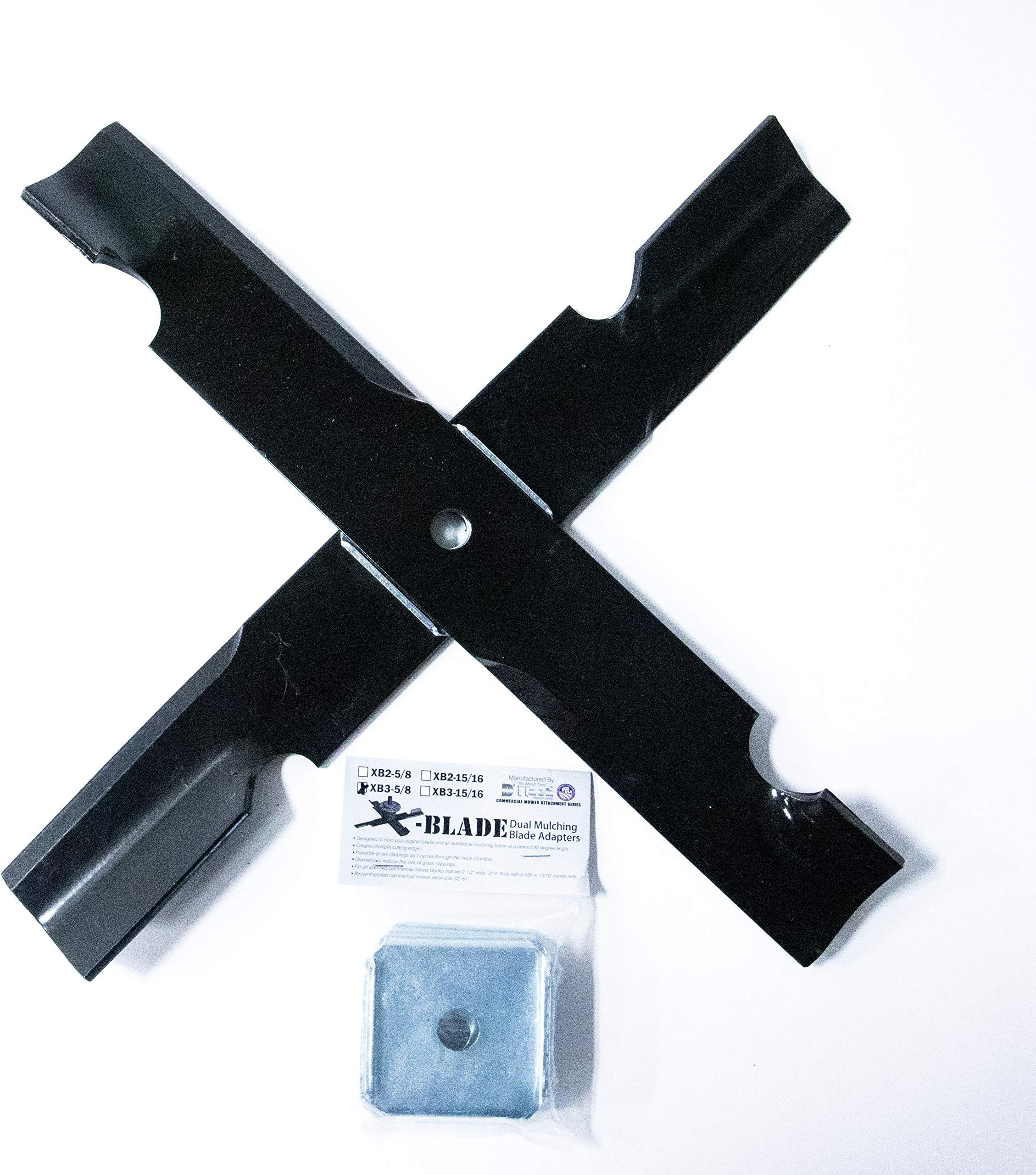 Ballard Inc X-Blade Dual Mulching Blade Adapters (3 Pack) (X-B3)