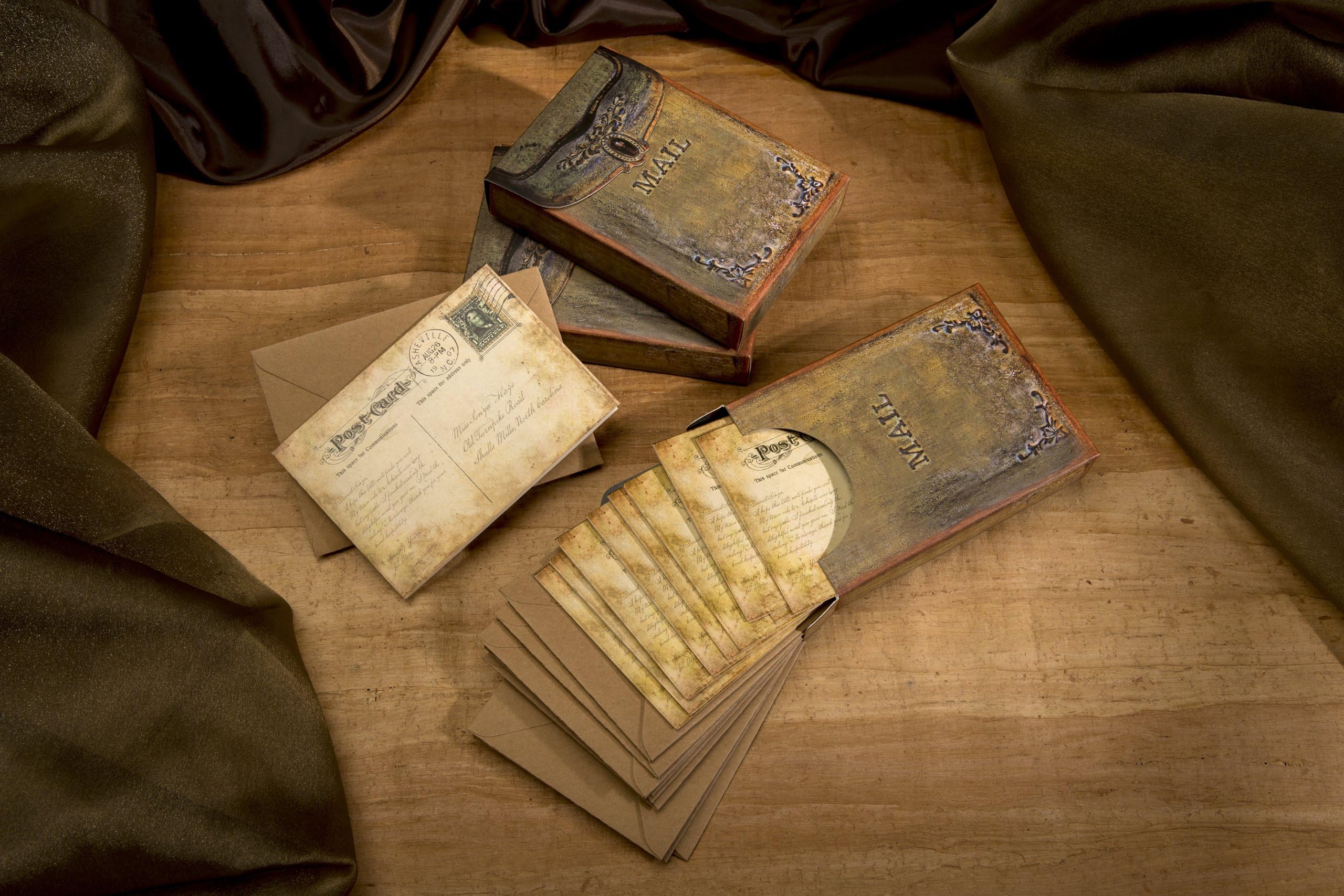 Vintage Mailbox Note Cards