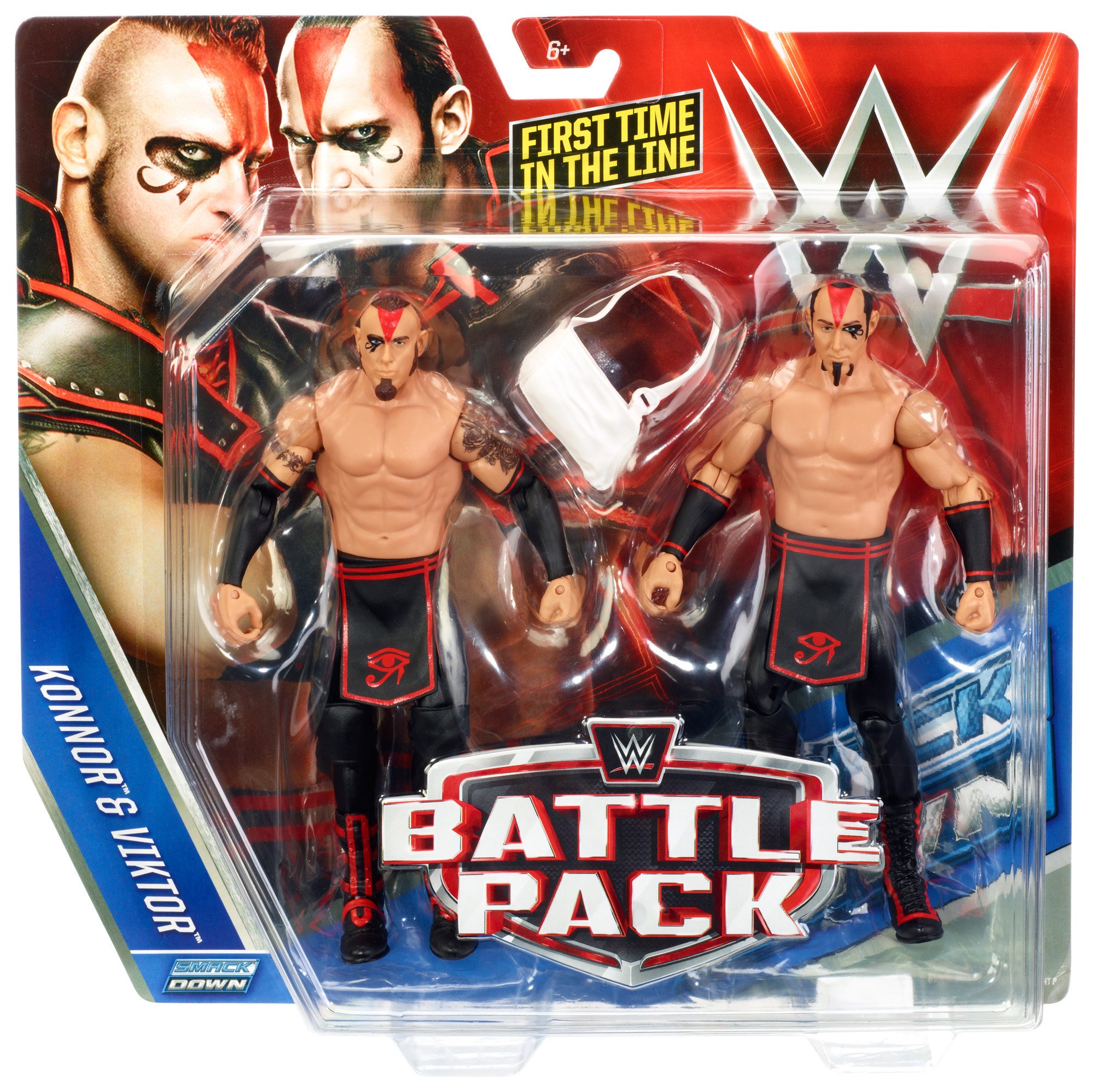 WWE　 フィギア　セット WWE Figure 2-Pack, Konnor & Viktor : Amazon.co.uk: Toys & Games