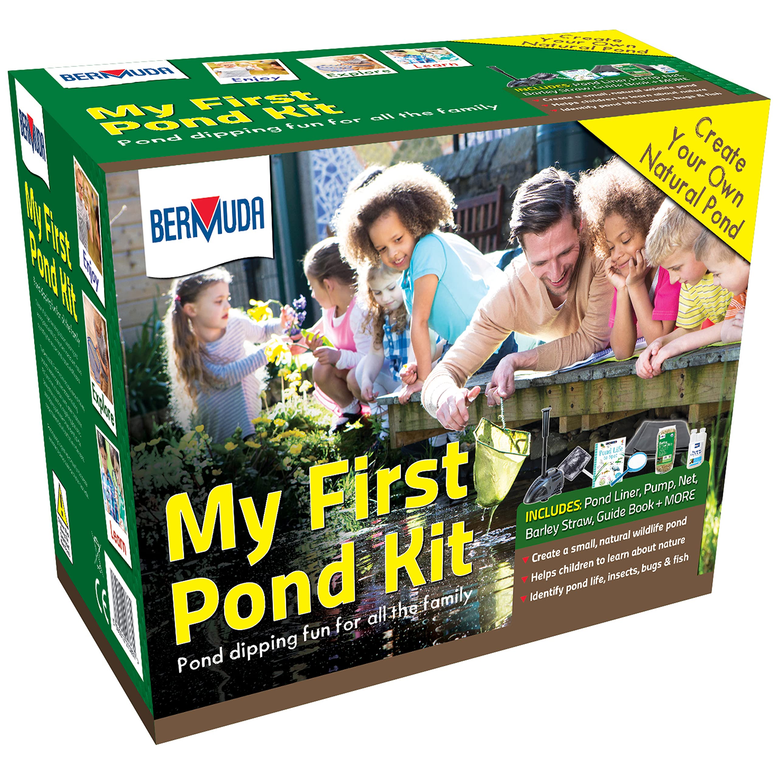 Bermuda My First Pond Kit - Setup for Small Natural Wildlife Pond