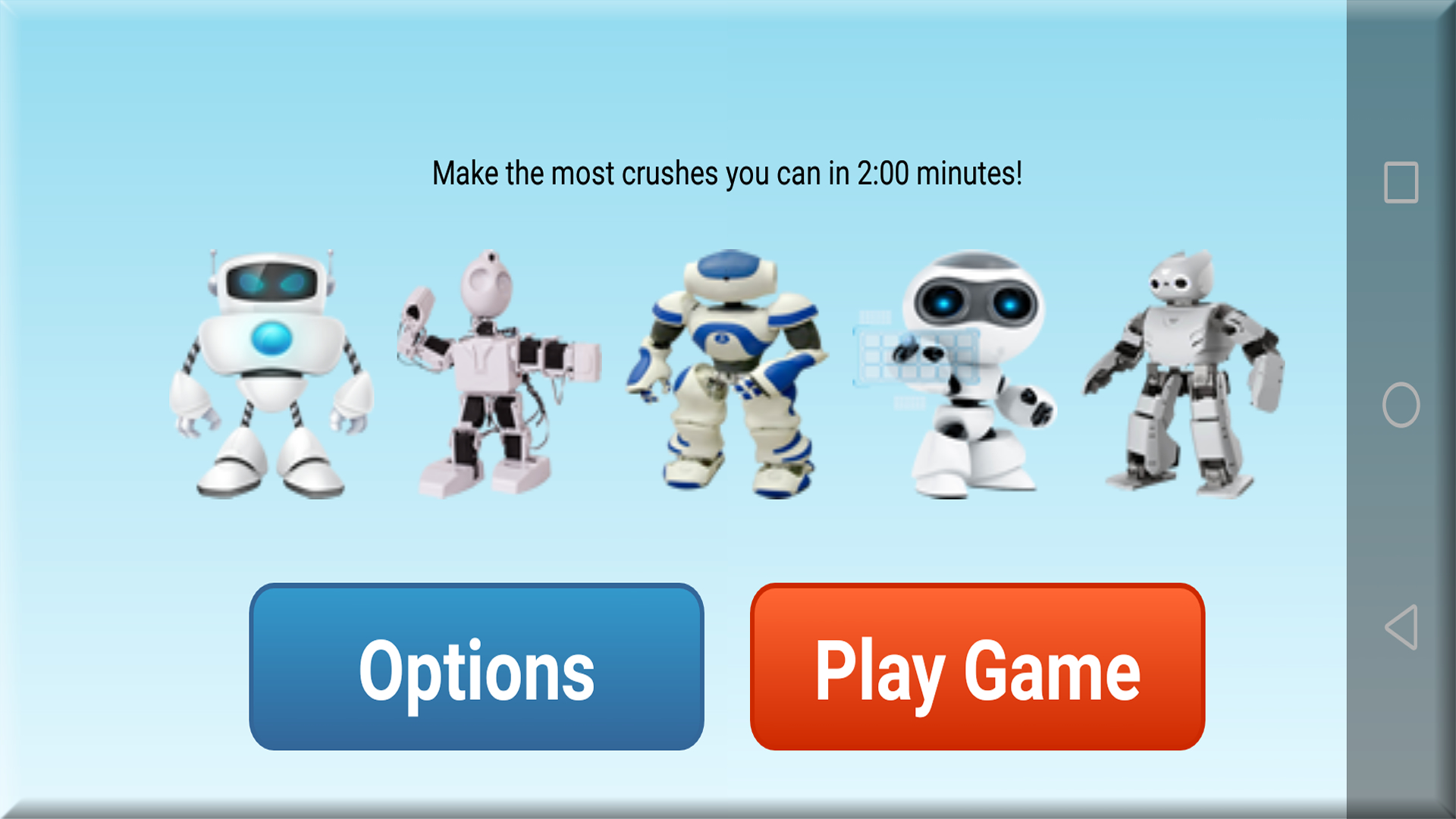 Crushing RobotAmazon.inAppstore for Android