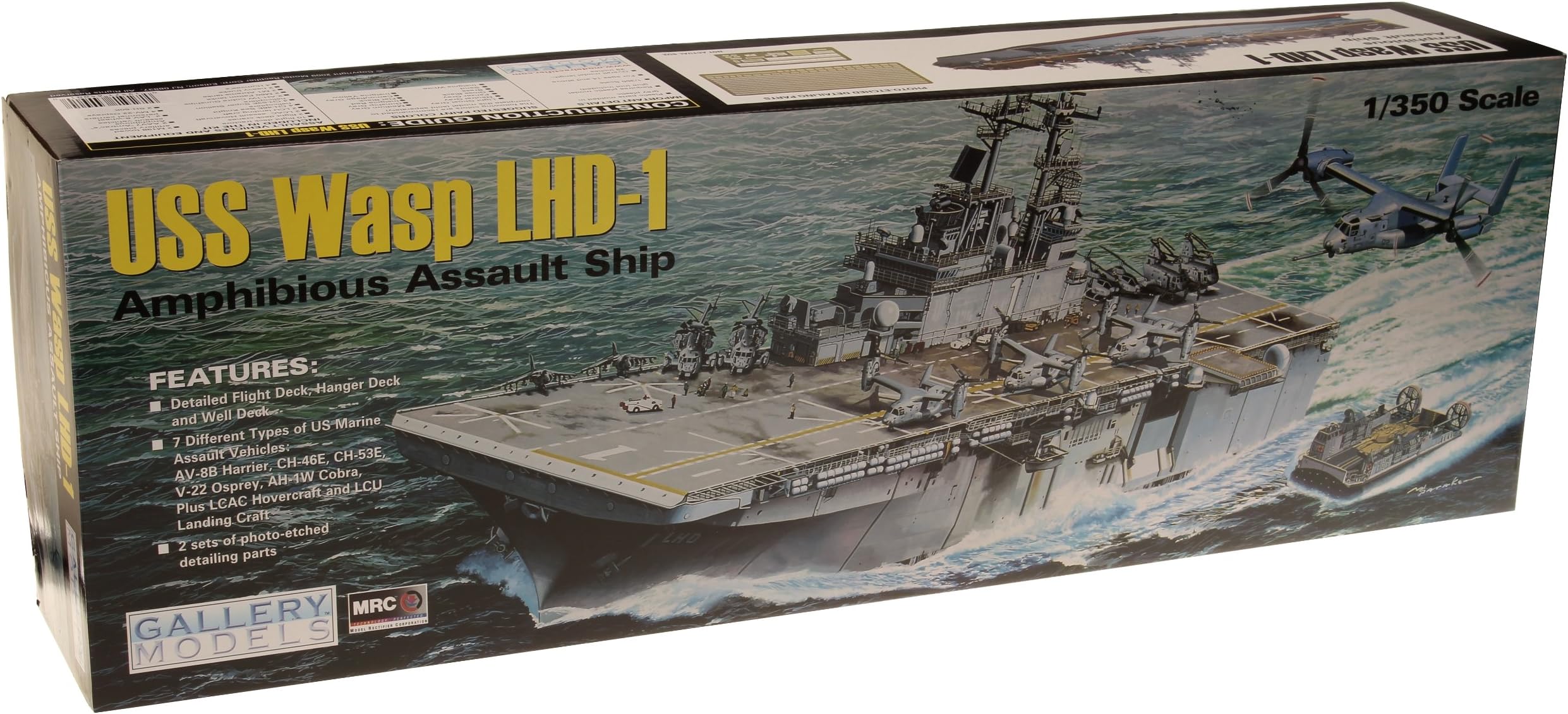 Gallery Models Trumpeter 64001 - 1/350 USS Wasp LHD-1