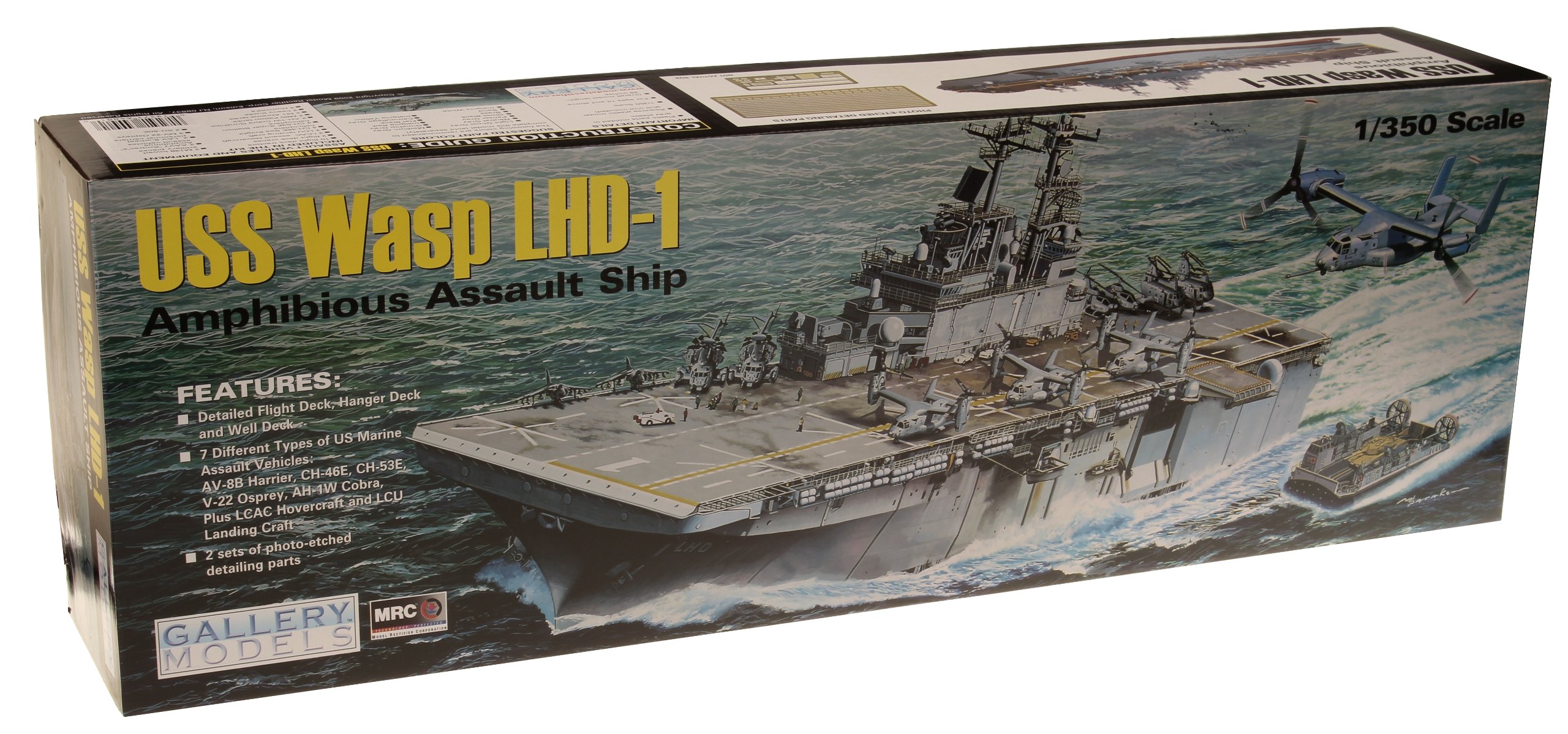 Gallery Models Trumpeter 64001 - 1/350 USS Wasp LHD-1
