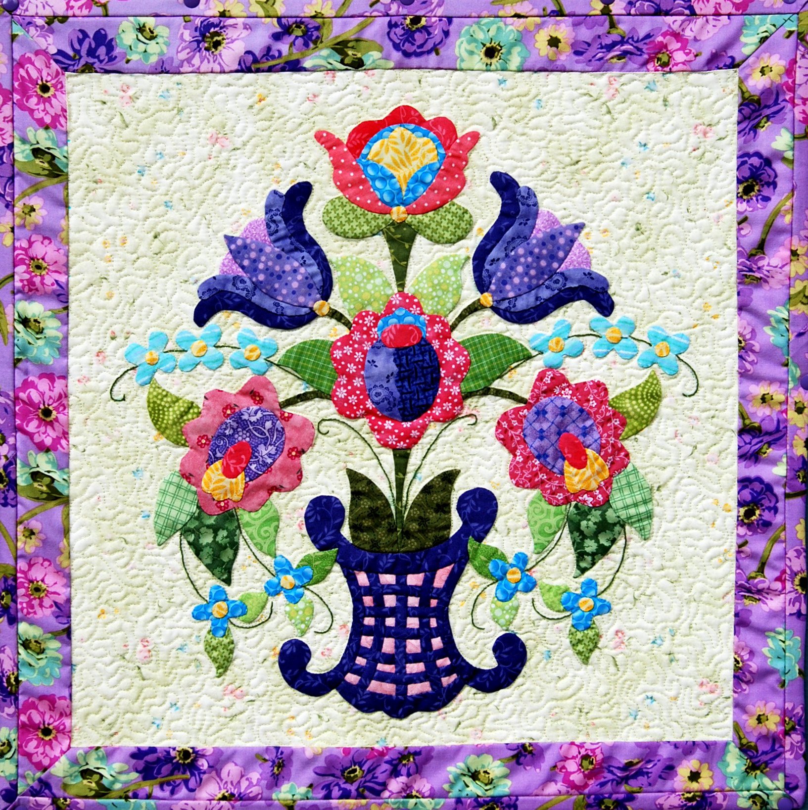 Happy Stash Quilts Spring Bouquet Quilt Pattern