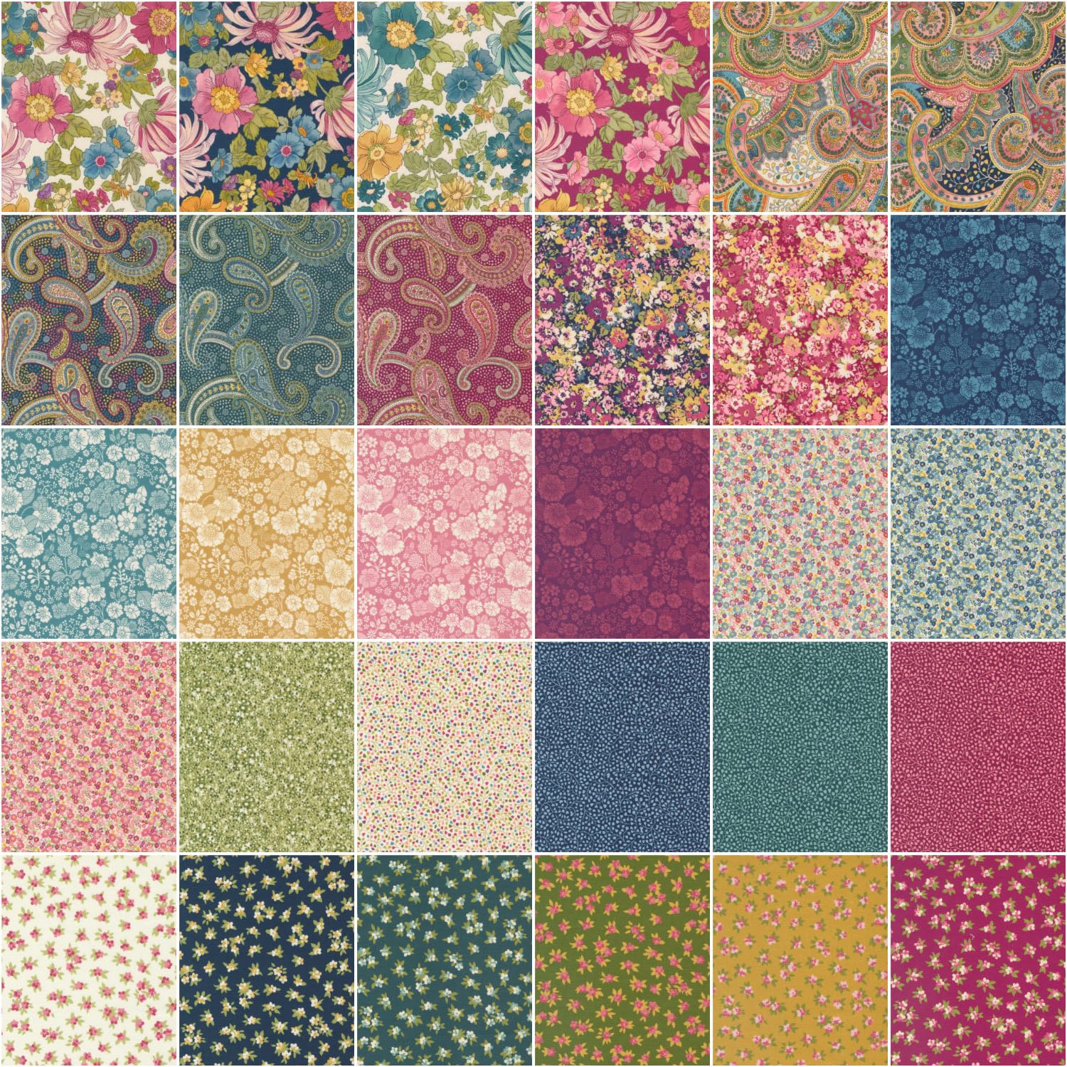 Amazon.com: Moda Fabrics Chelsea Garden Layer Cake 33740LC