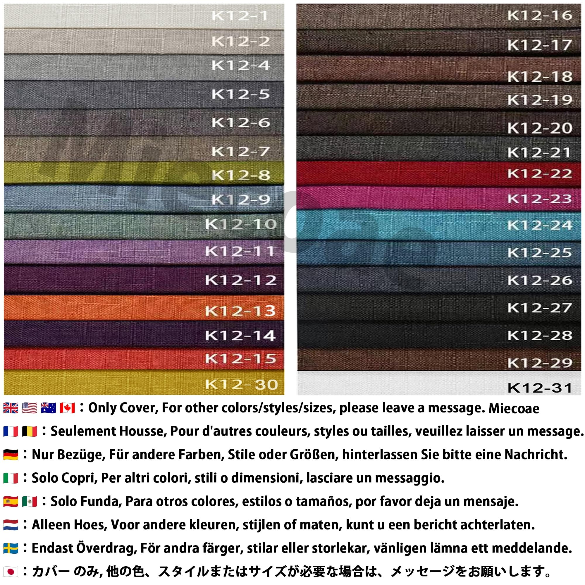 Fodera per panca, 55 x 170 cm, altezza 8 cm, di ricambio, in tessuto morbido, ideale per la casa e la pelliccia