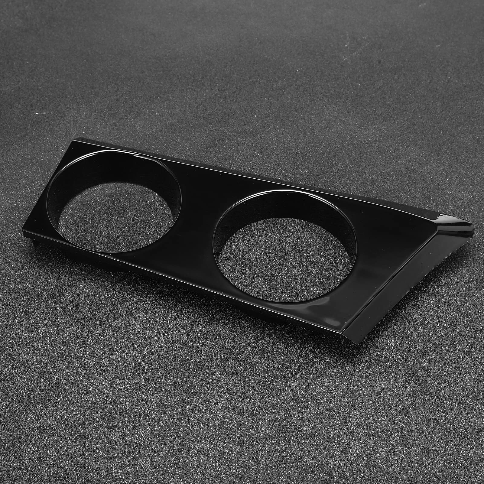Porte-gobelet Central Pour BMW Série 1 (E81/E82/E87/E88 120i 2004-2011) - Noir Brillant - Installation Facile