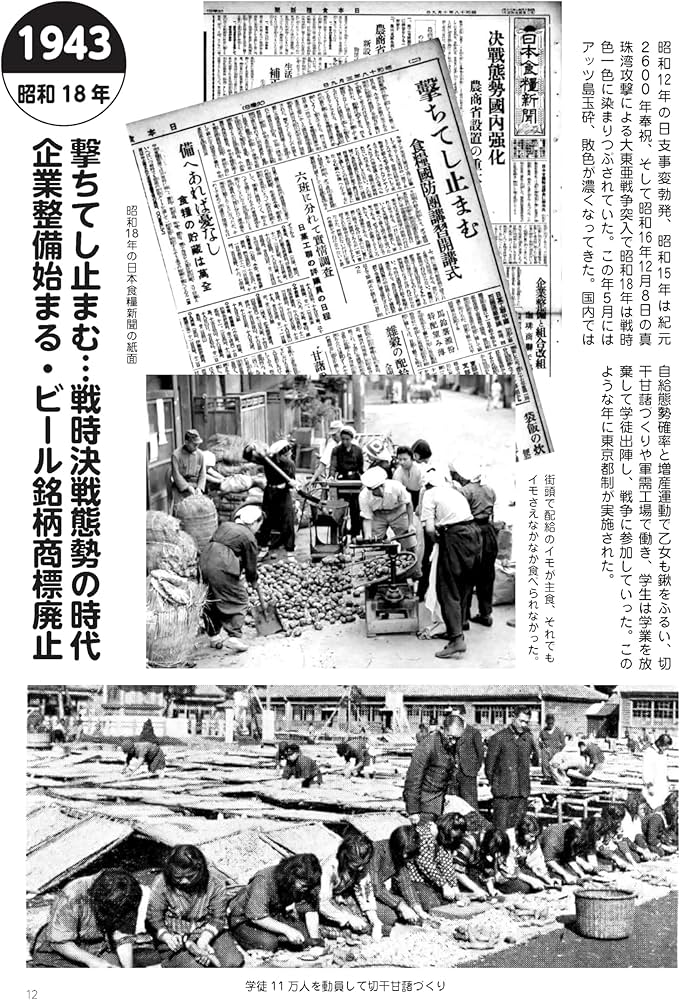 Amazon.co.jp: 昭和100年記念出版 写真とグラフで見る昭和の食品産業