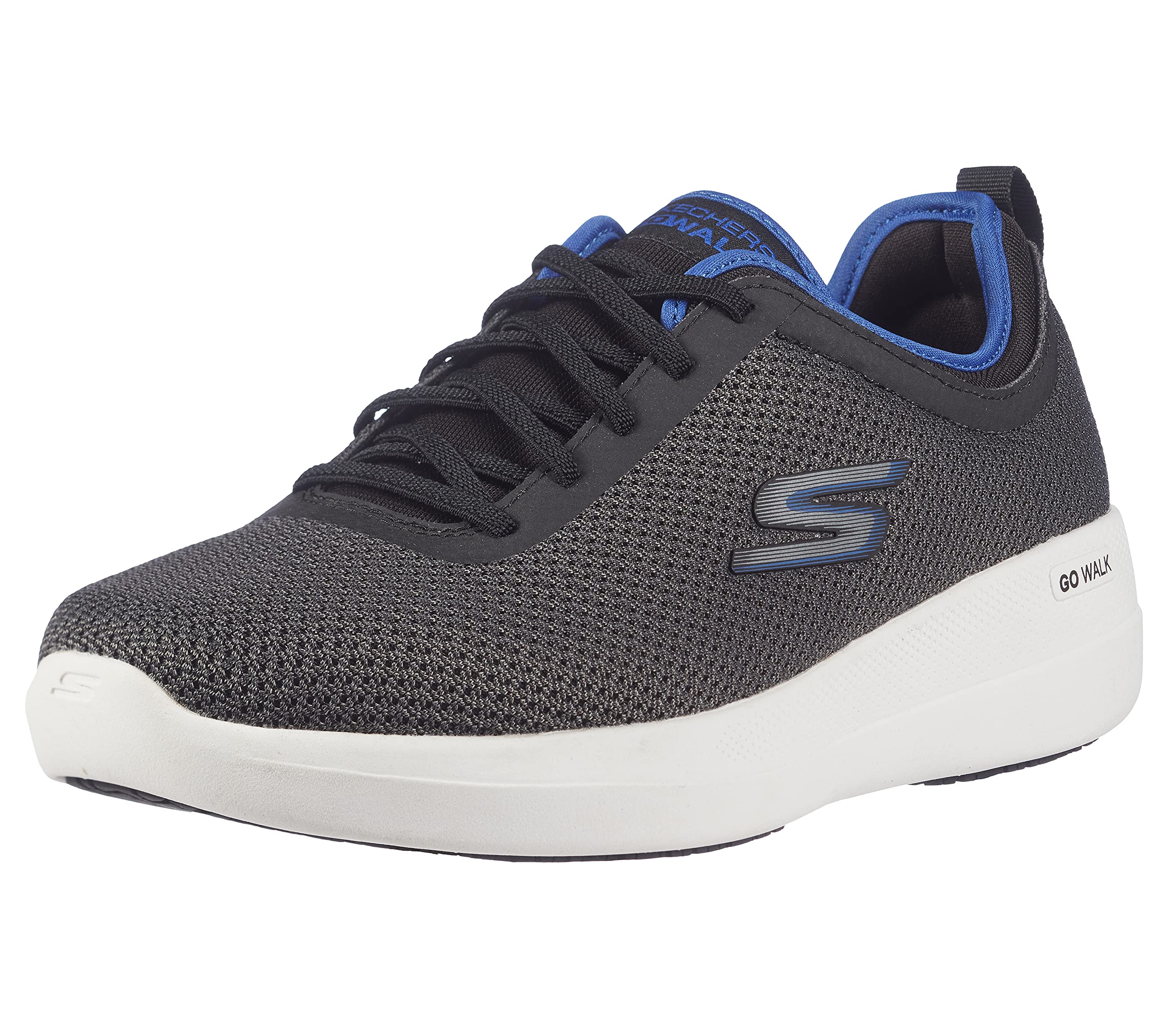 Skechers-Black/Blue-Mens Walking Shoes-216142-BKBL-GO Walk Stability - Progress UK8 (B08DZKTMT7) Amazon Price History, Amazon Price Tracker