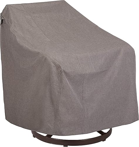 Modern Leisure Garrison - Funda giratoria para silla de patio, tela resistente a la intemperie, protección de muebles de exterior, perfecta para