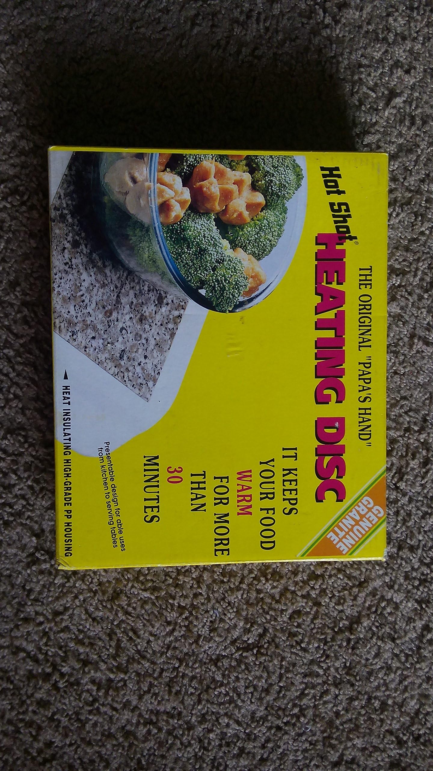 Heating Disc – Microwaveable Hot Plate.