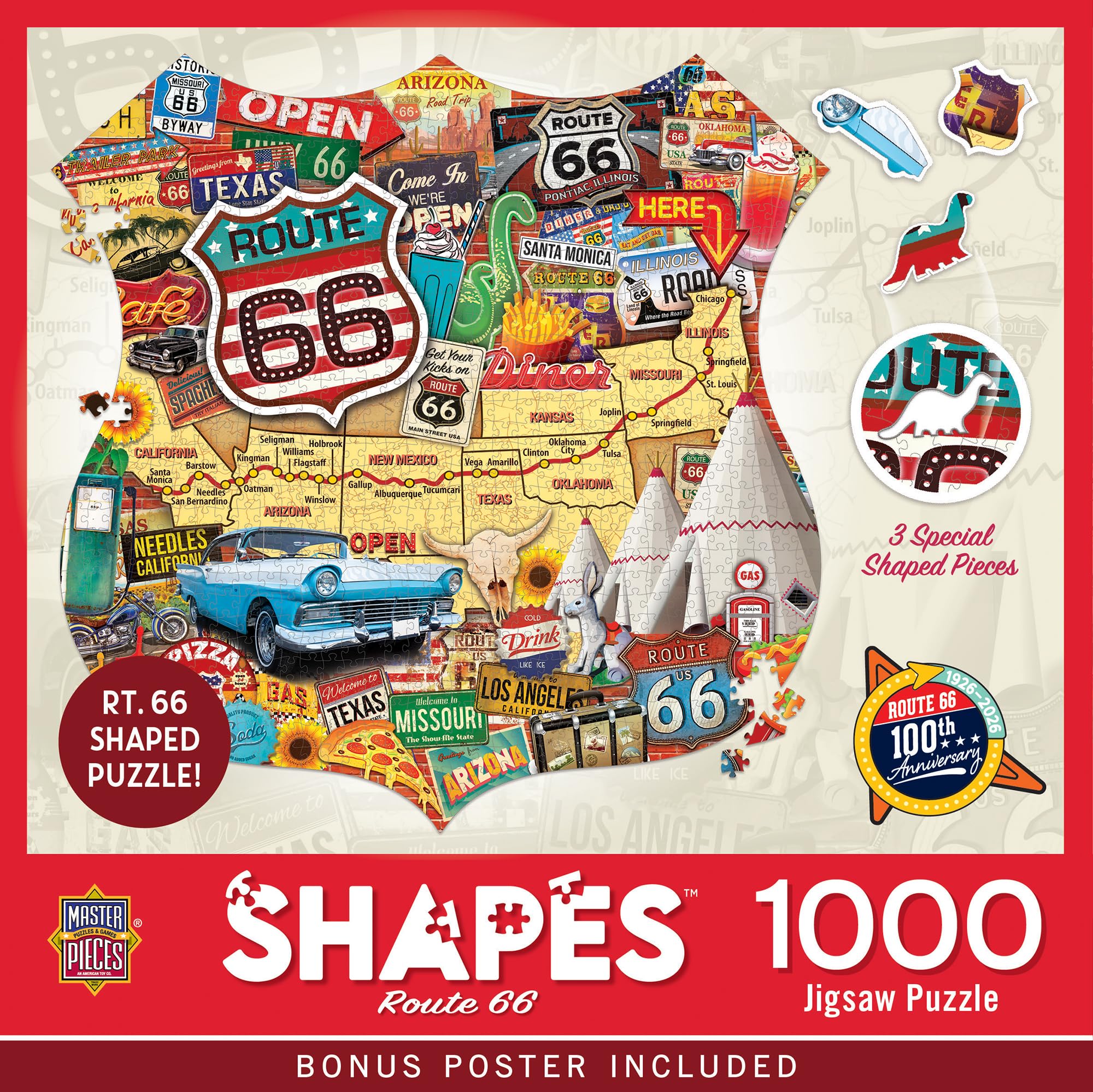 Amazon.com: MasterPieces 1000 Piece Jigsaw Puzzle for Adults and