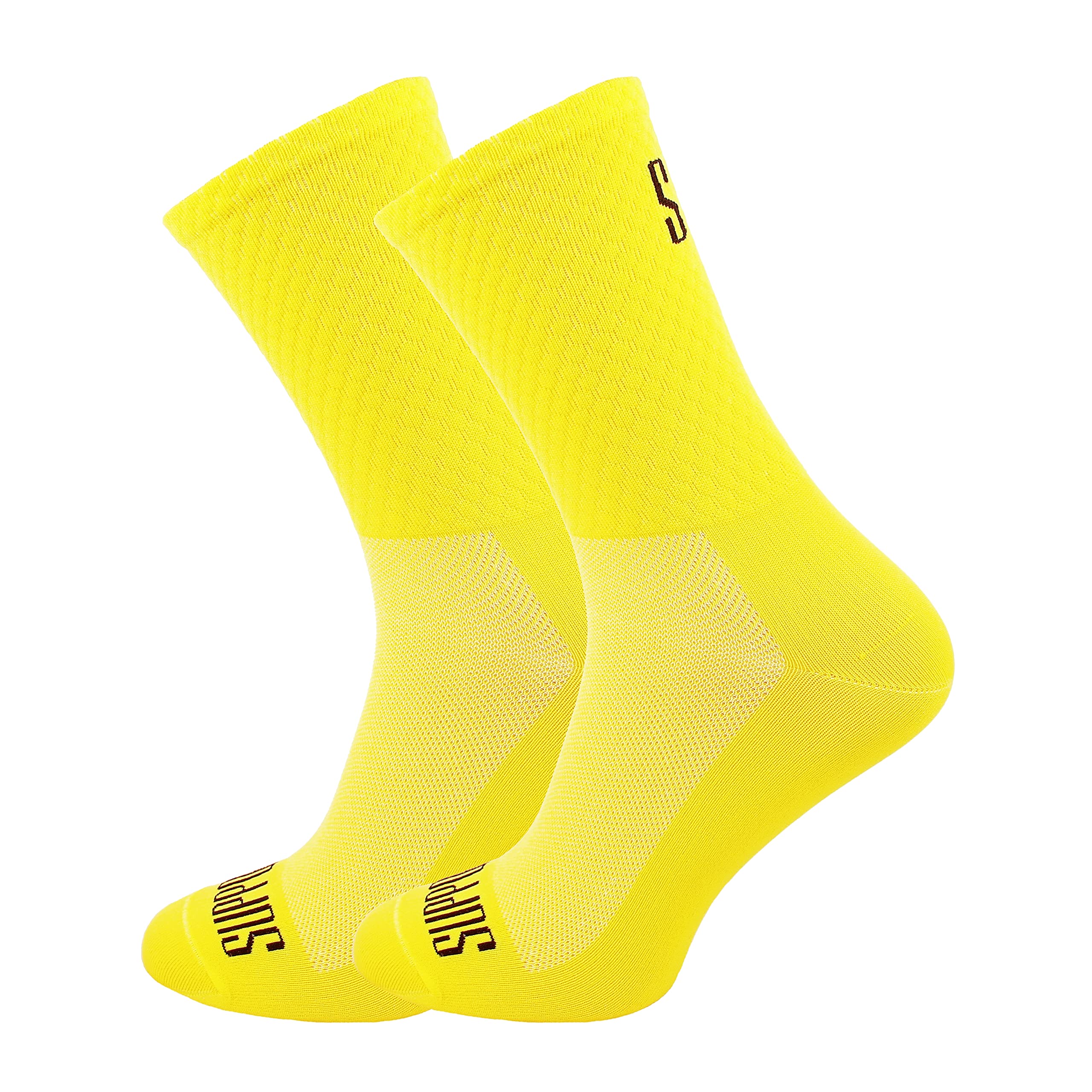 SUPPORT calzini da ciclismo da uomo tecnologia traspirante antiscivolo accessori monocolore
