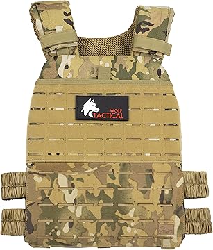 Wolf Tactical ウェイトプレート14.5lbs x 2 Heavy Duty Weighted Vest Bundle – Wolf Tactical