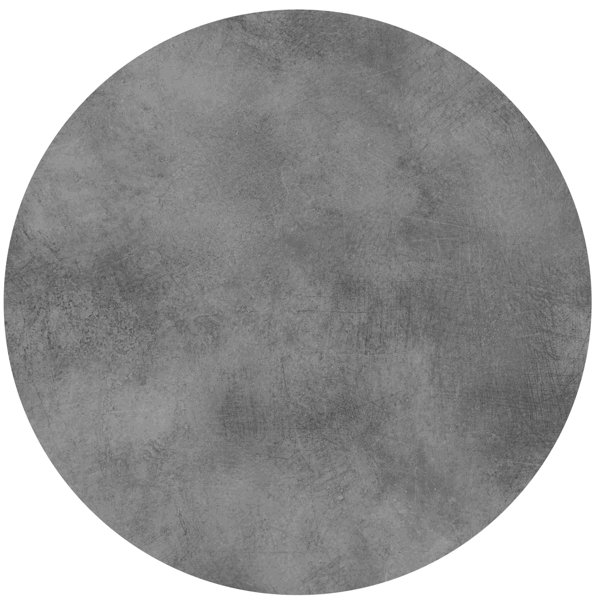 Tischplatten, Dekor Copperfield 80 cm rund, wetterfest für Garten, Terrasse, Balkon in Gastroqualität Ersatztischplatte Bistro Tisch Werzalitverfahren Wermodin Topalit Werza