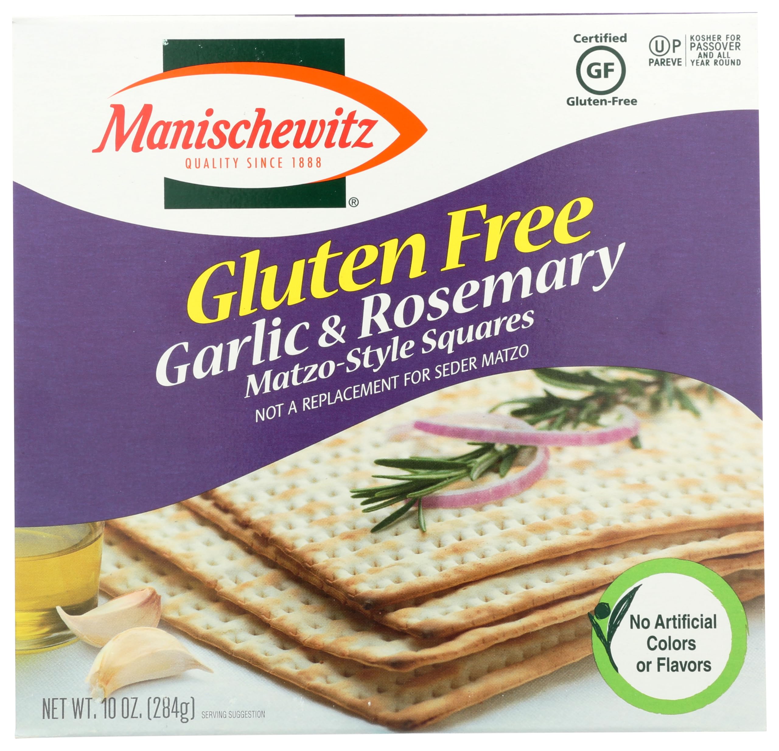 MANISCHEWITZ MATZO GRLC ROSMRY GLUT FR