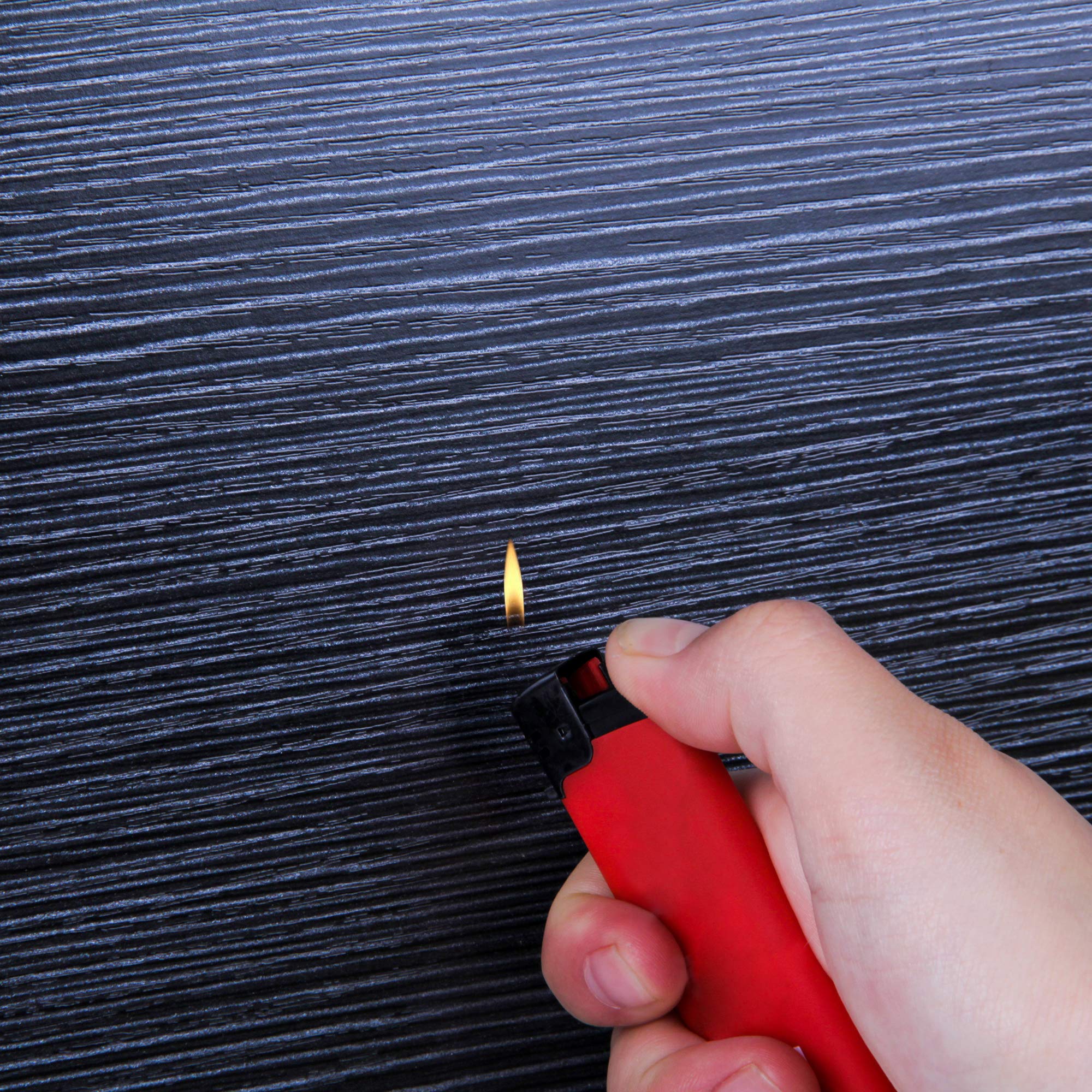 Uquelic Portablocco A4 in Legno - Set di 4 Tavolette per Appunti con Clip, Angoli Arrotondati e Foro per Appendere (Nero)