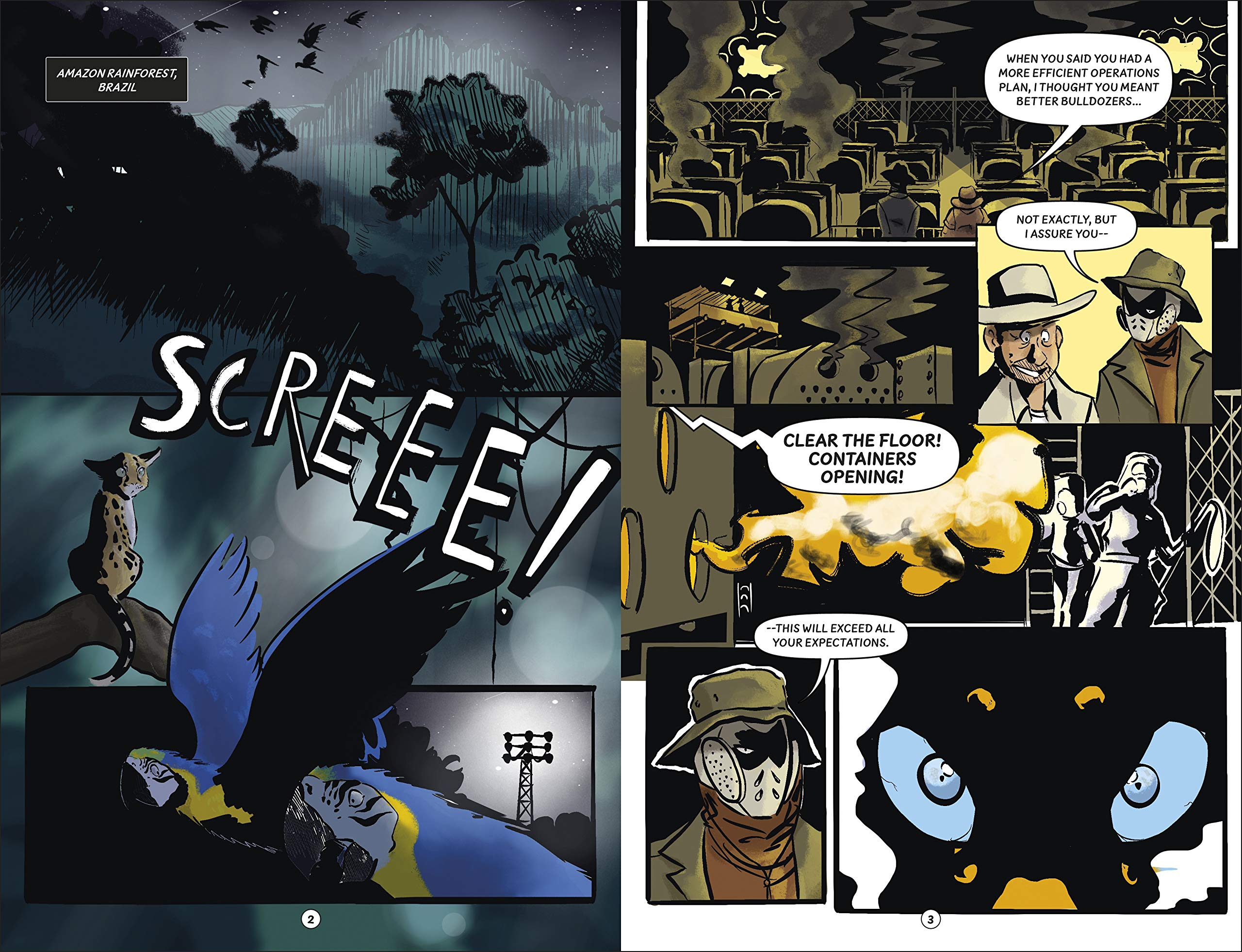 The Renegades Flames of Amazonia: Defenders of the Planet