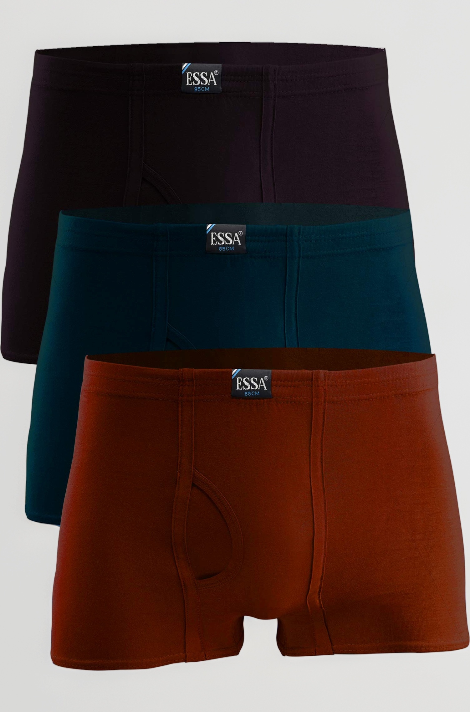 Men's Trunks | 100% Super Combed Cotton, Hosiery, Mid Rise, Without Pockets| Inner Elastic Waistband |Breathable Underwear, Innerwear| Solid