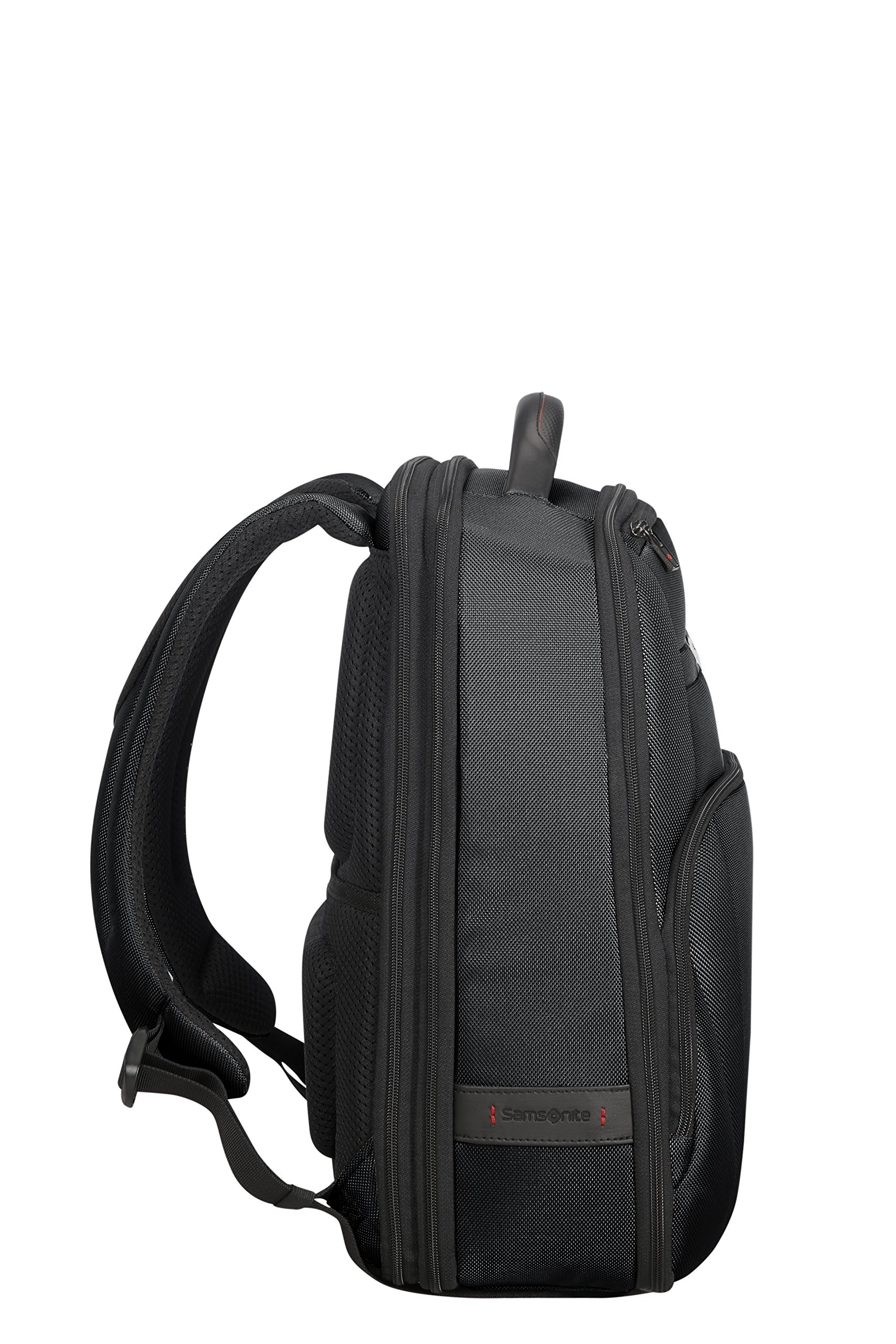 Samsonite Pro-DLX 5 Zaino Expandable per 15.6'' Laptop 21/26L, 1.4 KG Zaino Casual, 26 l, 44.5 cm, 15.6 Pollici, Espandibile (44.5 cm - 26 L), Nero (Black)