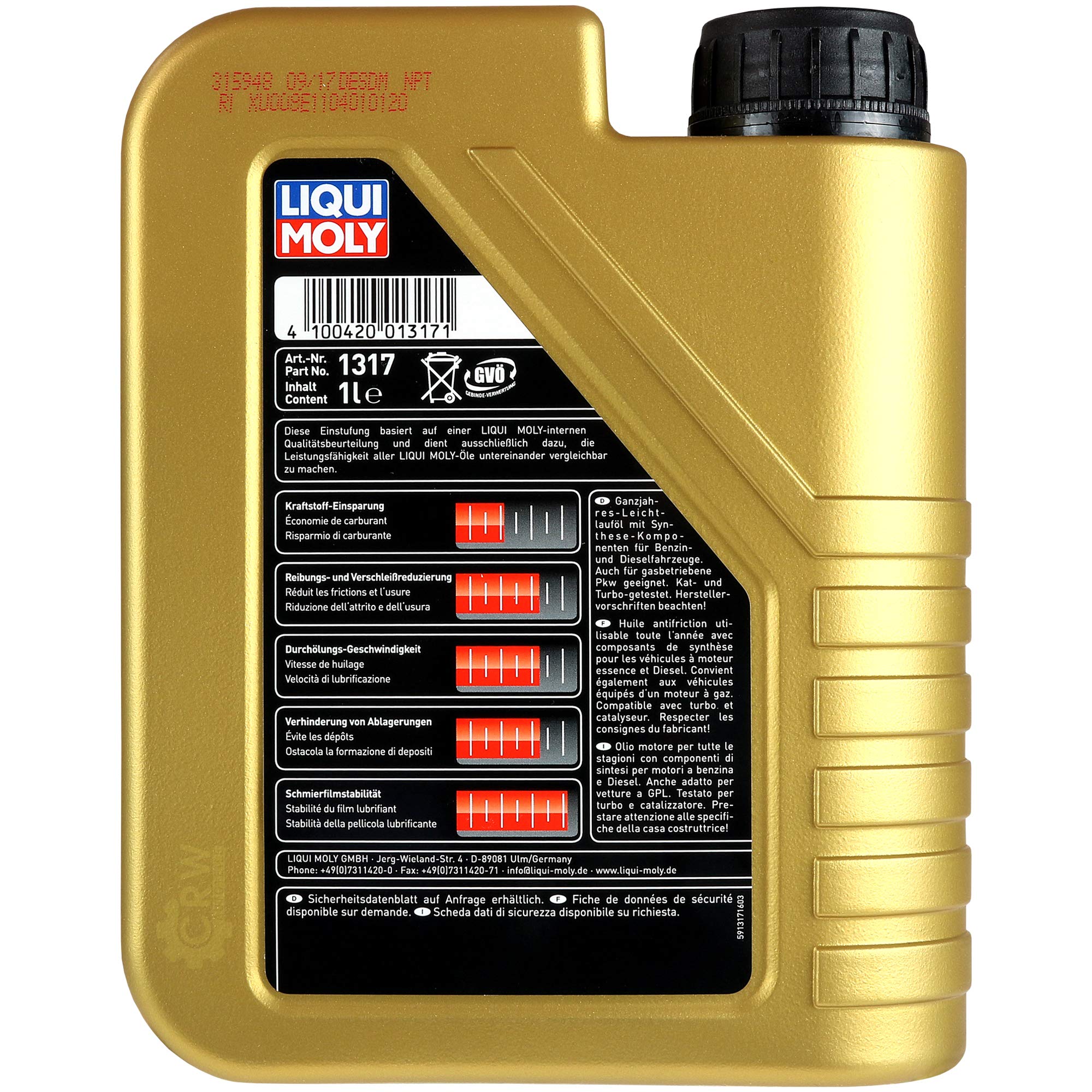 MANN Filter Set Mit Motoröl 10W-40 - Komplett Paket Für Ölwechsel