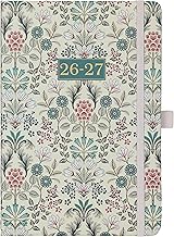 Academic Diary 2026-2027, Diary A5 Week to View from Aug. 2026 to Jul. 2027 Spiral Bound Diary with Monthly Tabs, Inner Pocket & Premium No-Bleed Paper for Work, School, or Home Organization