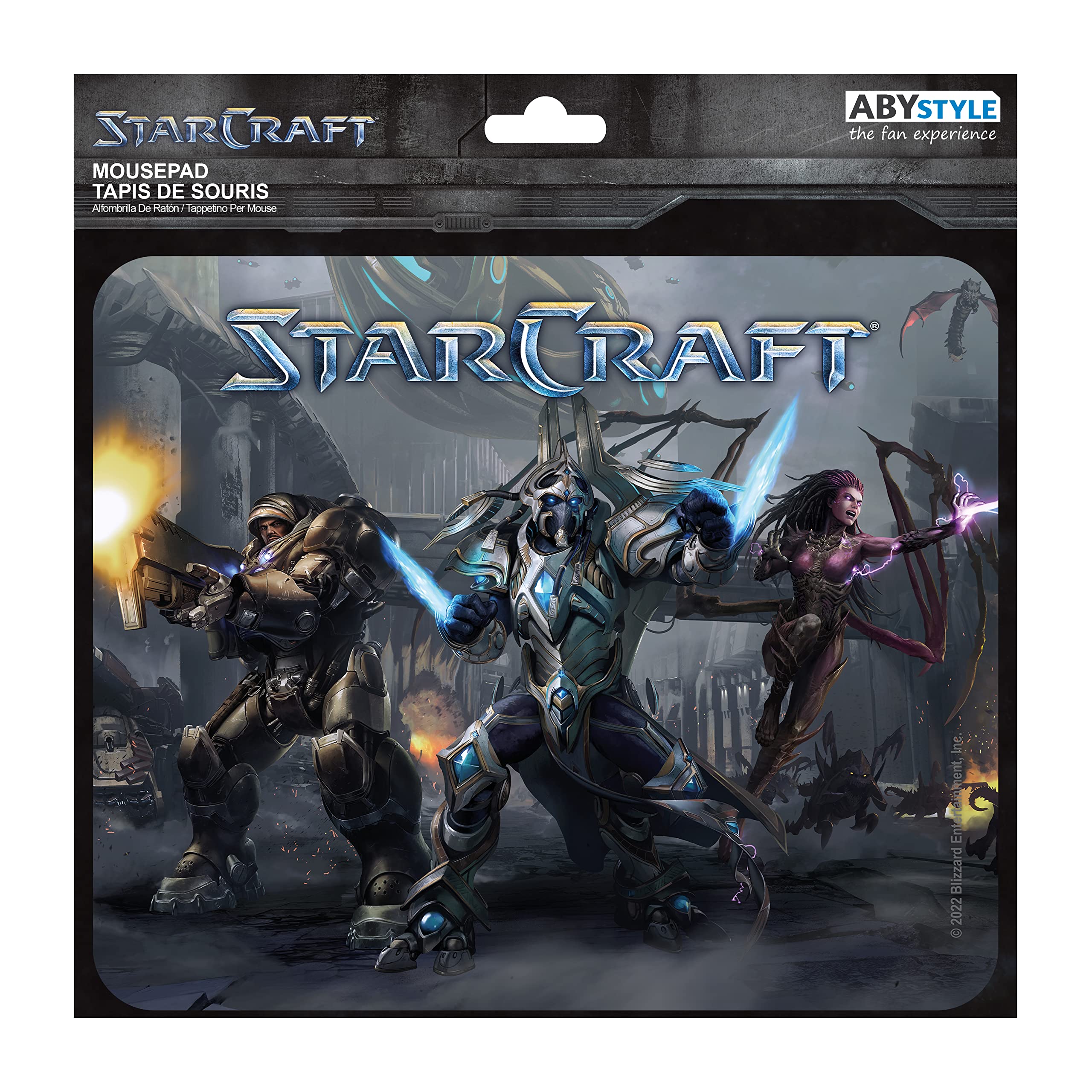 ABYstyle - Starcraft Miękka podkładka pod mysz Artanis, Kerrigan i Raynor